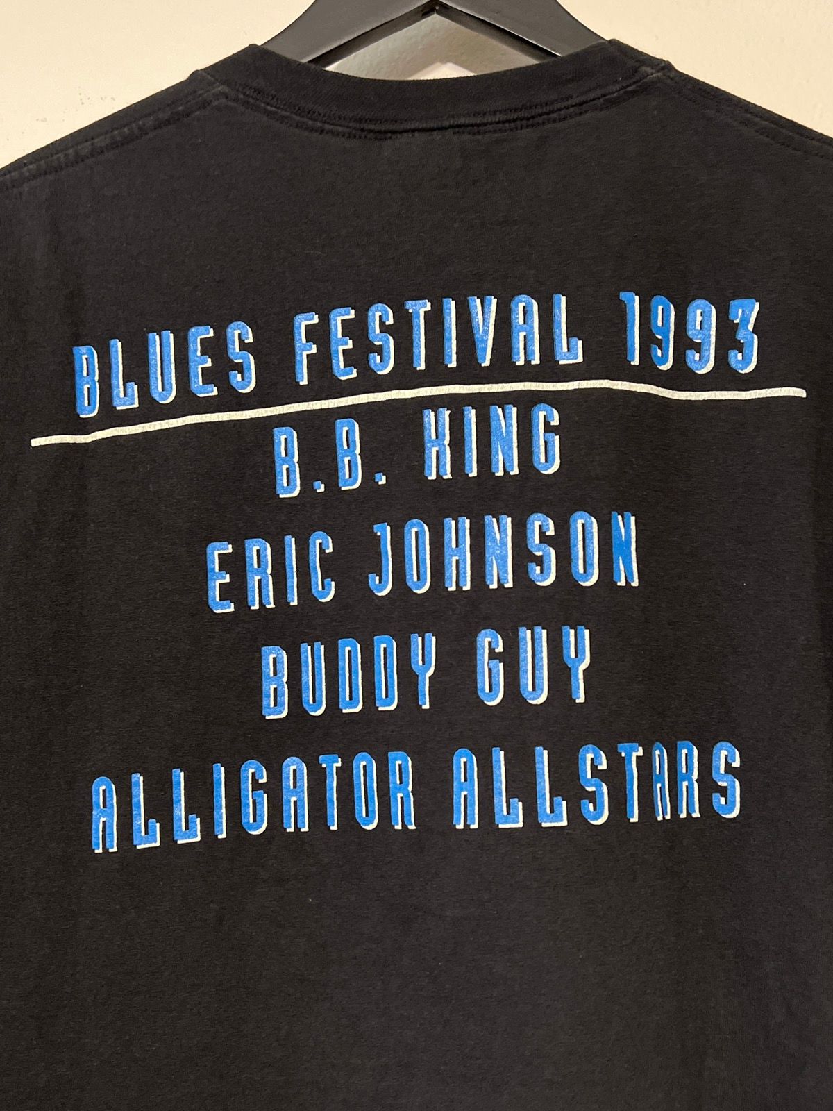 Vintage Vintage BB King Blues Festival 1993 T Shirt Size XL Size US XL / EU 56 / 4 - 11 Thumbnail