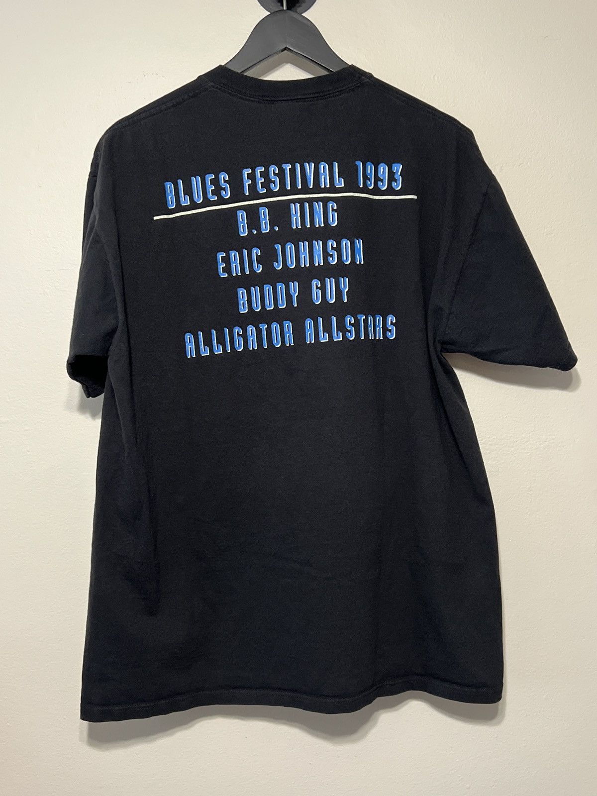 Vintage Vintage BB King Blues Festival 1993 T Shirt Size XL Size US XL / EU 56 / 4 - 10 Thumbnail