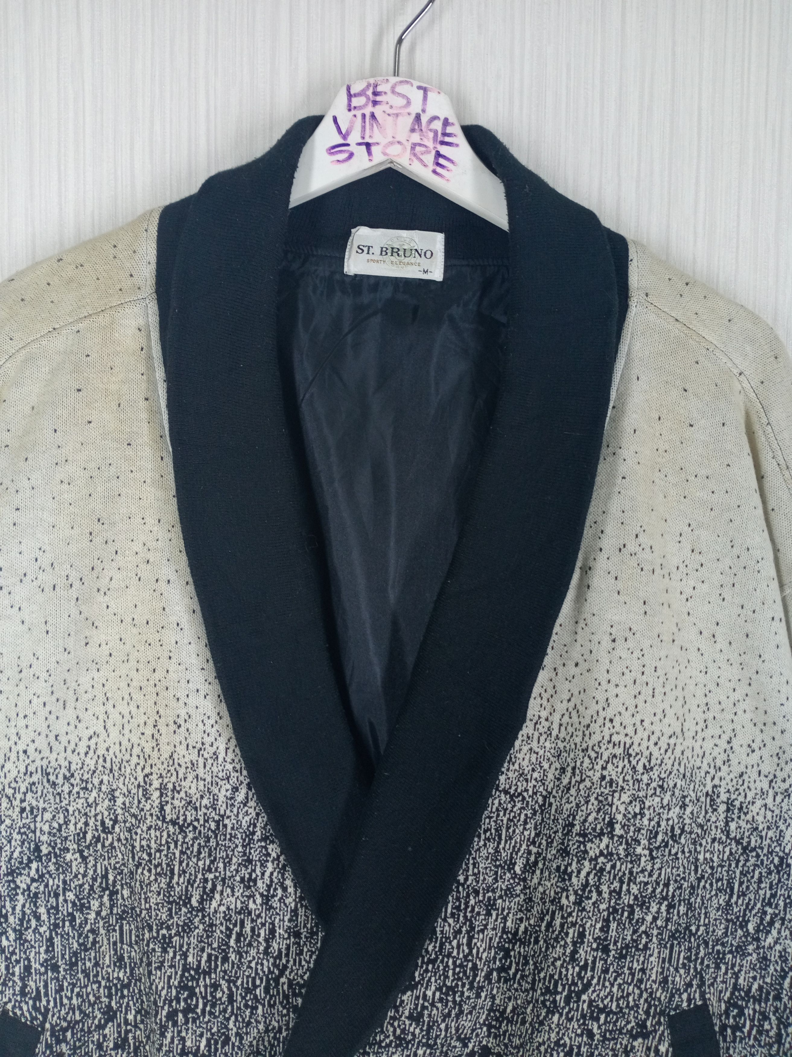 Japanese Brand Vintage St.Bruno Japanese Cardigan Size US L / EU 52-54 / 3 - 3 Thumbnail