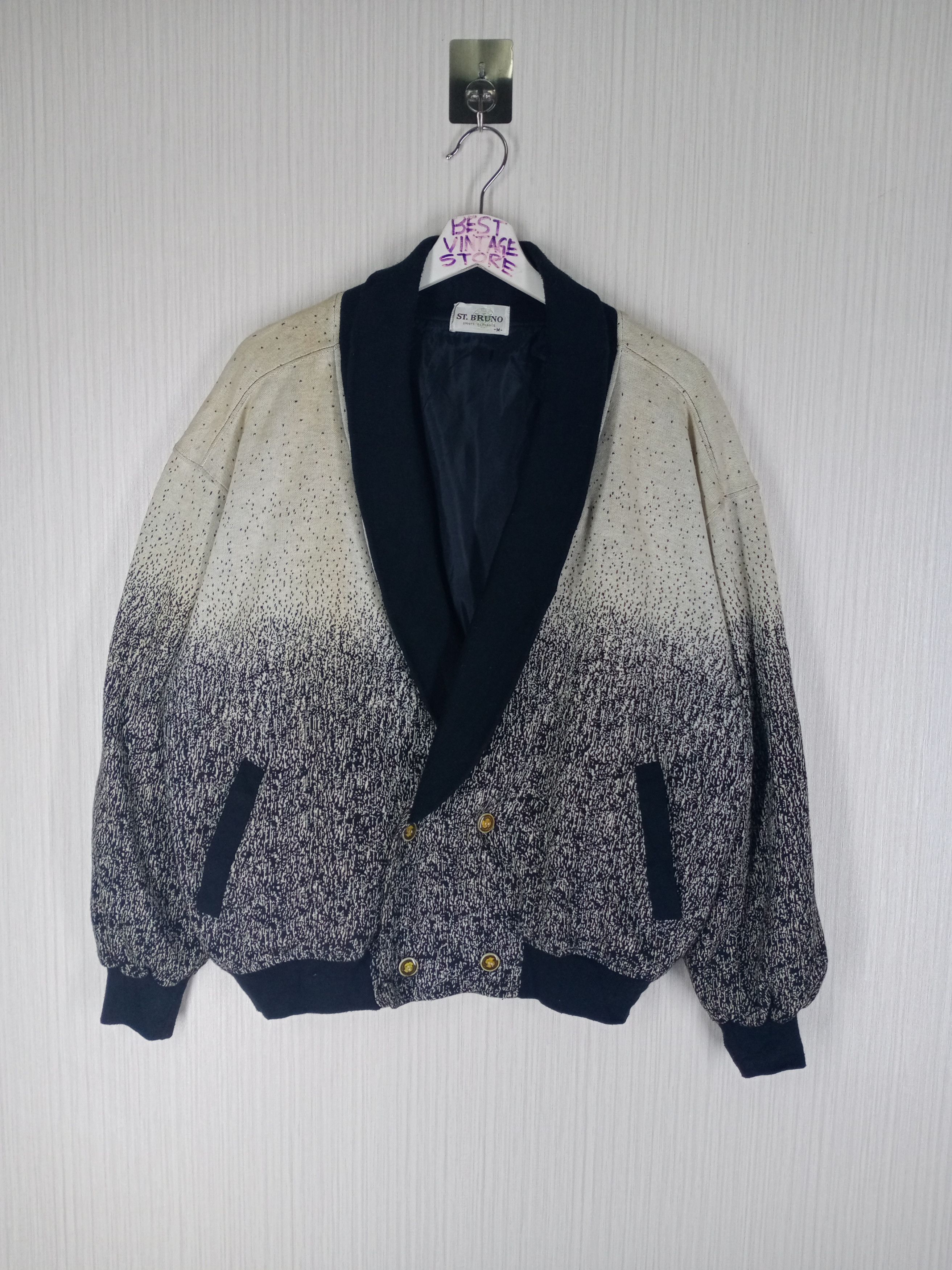 Japanese Brand Vintage St.Bruno Japanese Cardigan Size US L / EU 52-54 / 3 - 1 Thumbnail