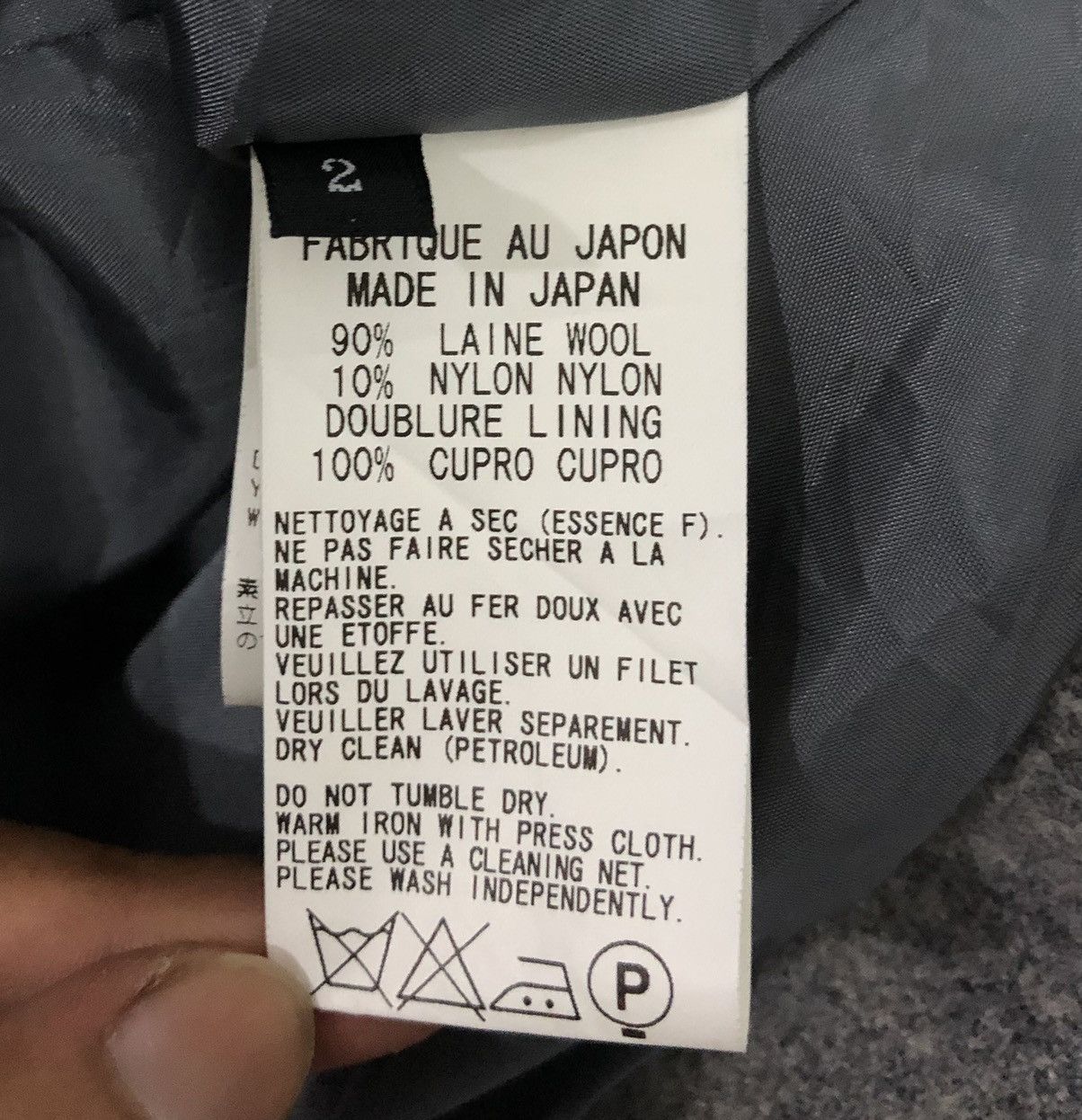 Y's × Yohji Yamamoto Ys Yohji Yamamoto Wool Jacket Coat Size US M / EU 48-50 / 2 - 10 Thumbnail
