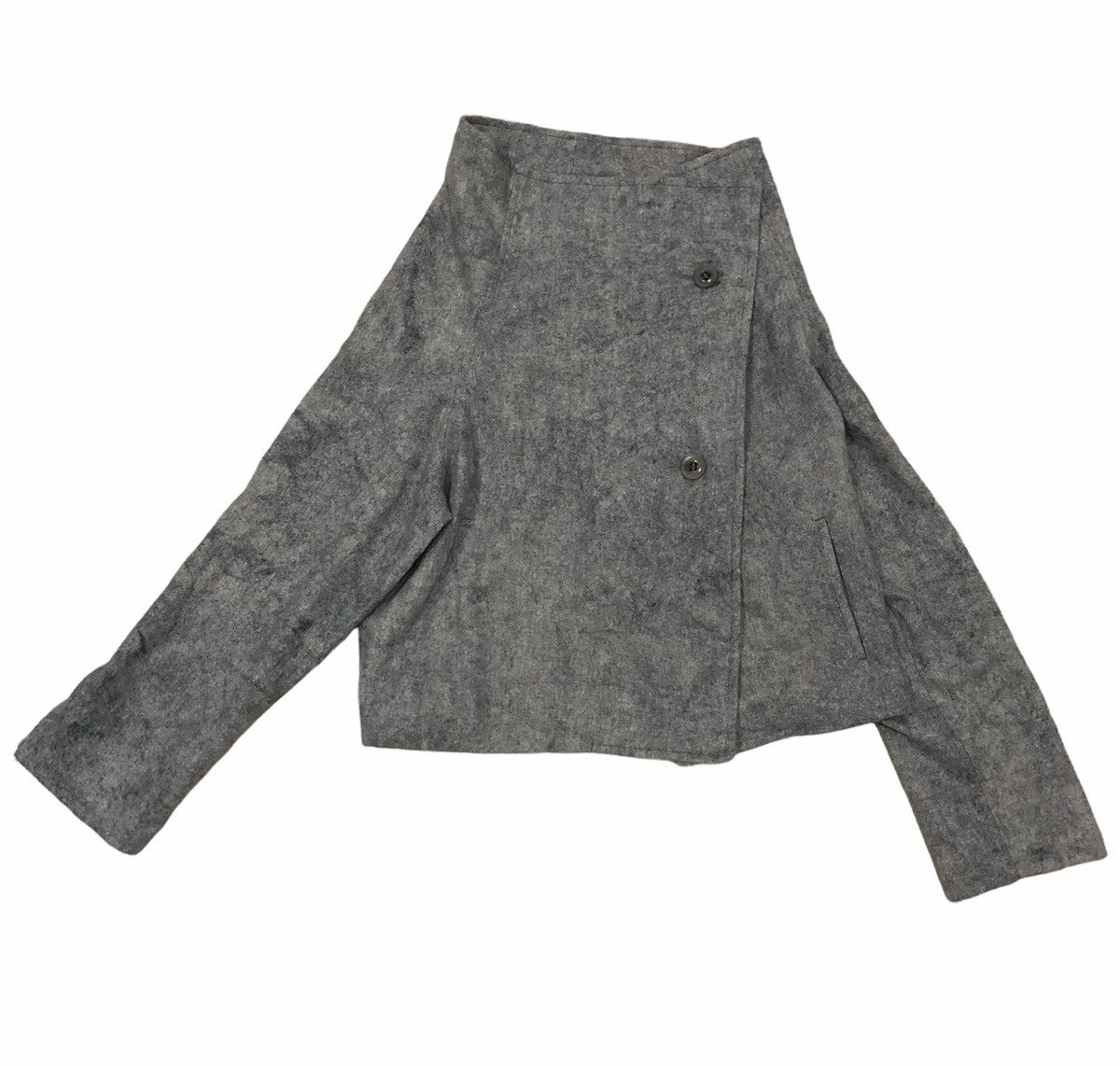 Y's × Yohji Yamamoto Ys Yohji Yamamoto Wool Jacket Coat Size US M / EU 48-50 / 2 - 1 Thumbnail