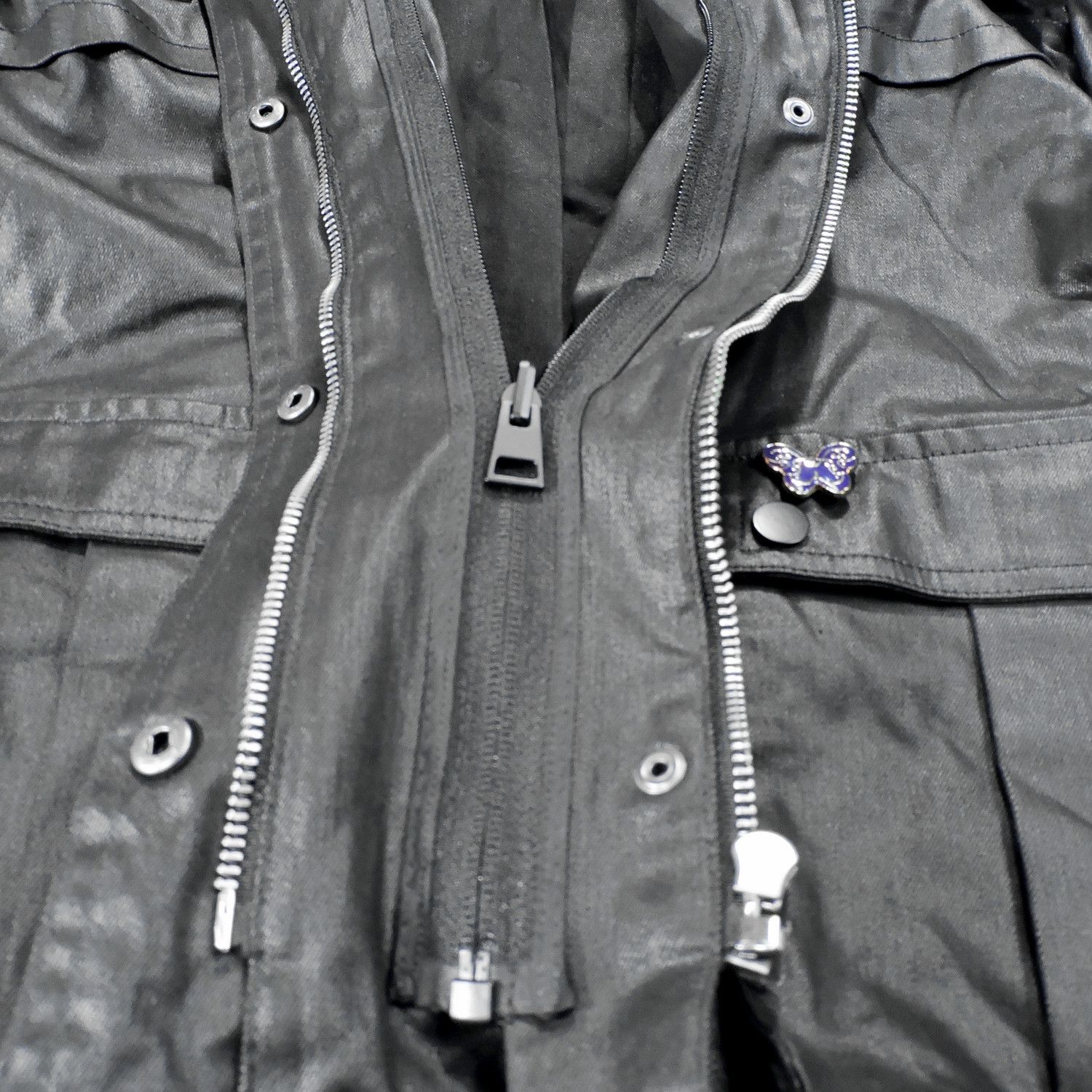 Anna Sui ANNA SUI COATED COAT PARKA JACKET Size M / US 6-8 / IT 42-44 - 7 Thumbnail