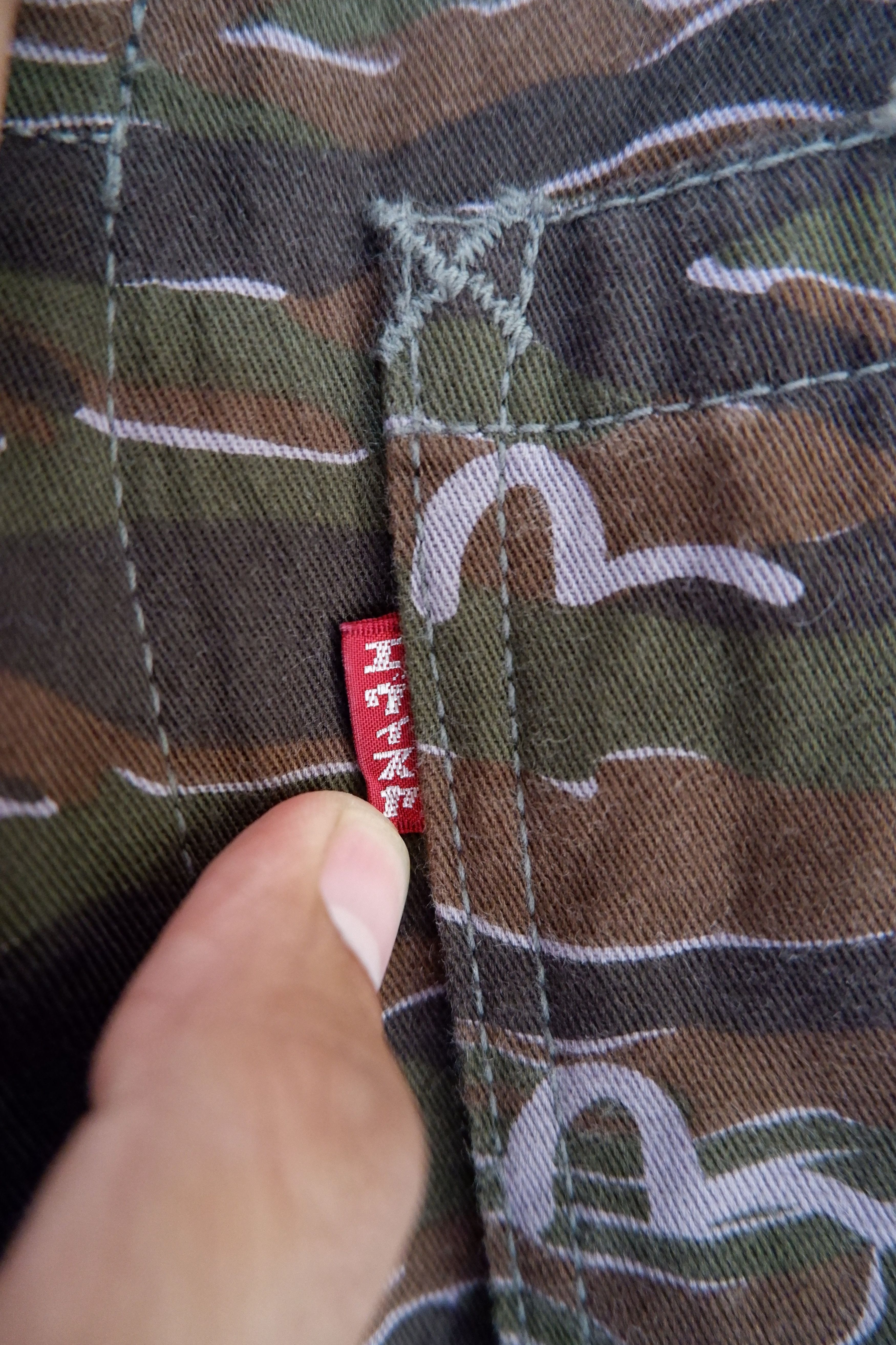 Evisu Vintage Evisu Multi Logo Camo Coveralls Size US 32 / EU 48 - 9 Thumbnail