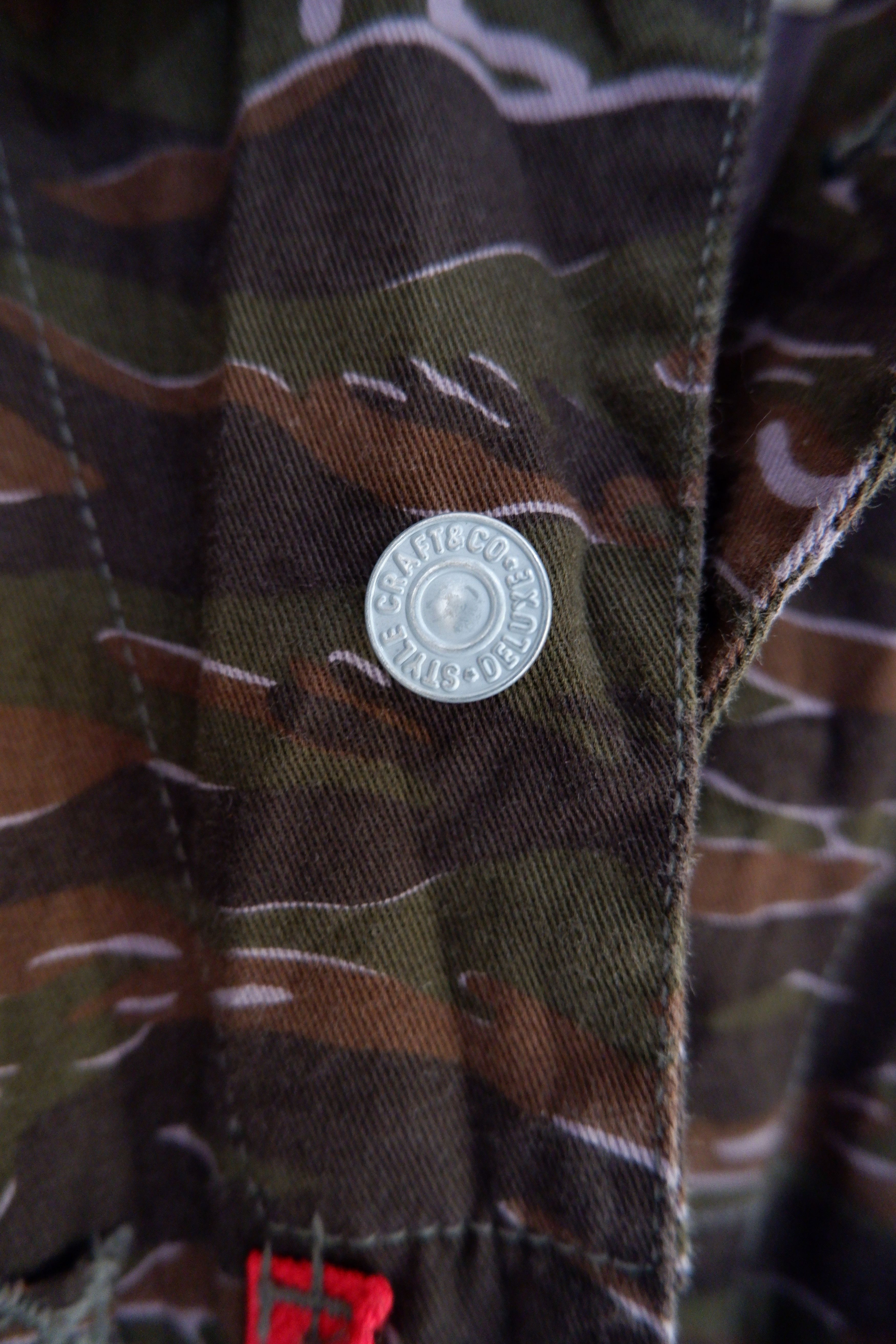 Evisu Vintage Evisu Multi Logo Camo Coveralls Size US 32 / EU 48 - 7 Thumbnail
