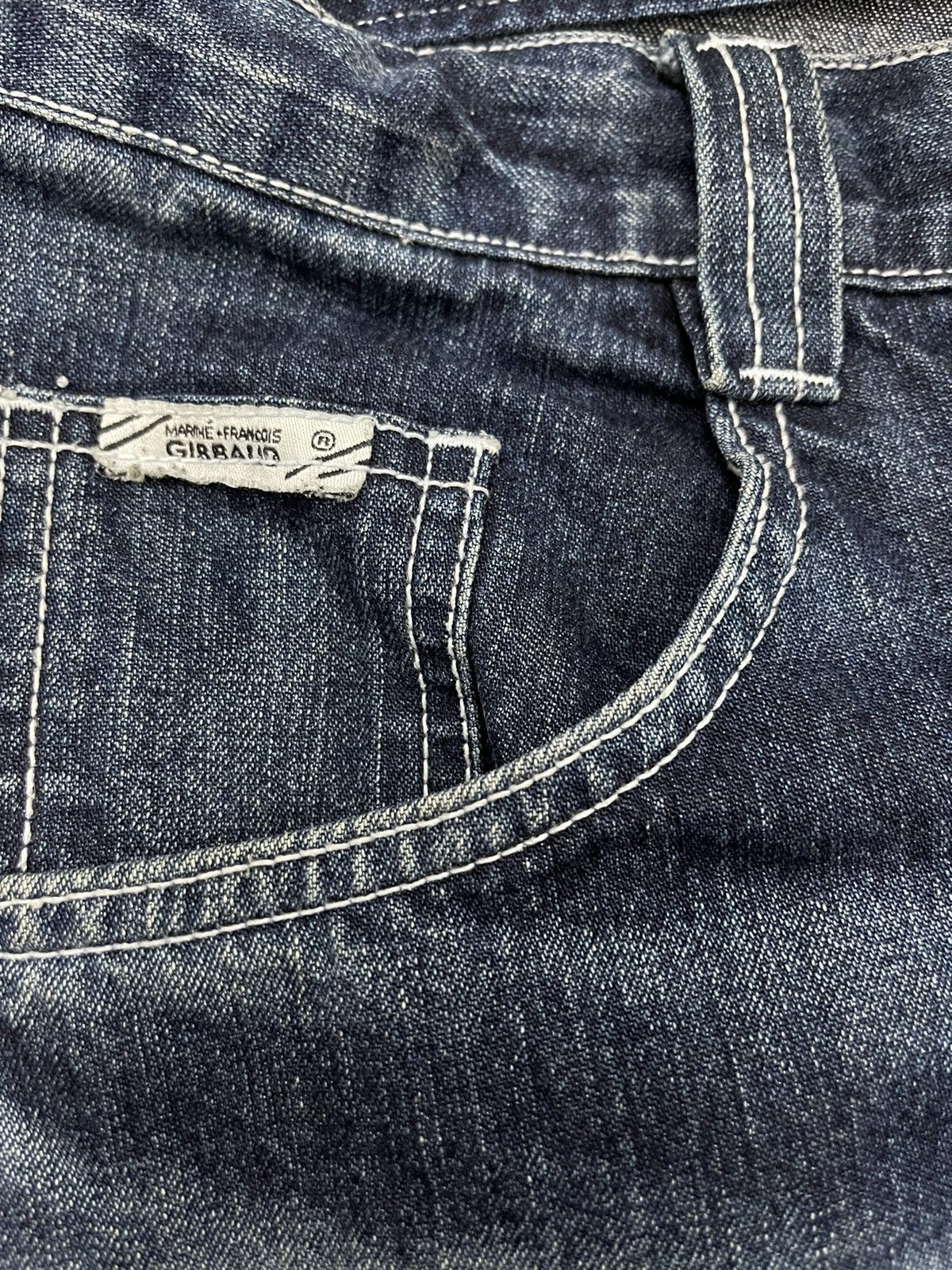 Kapital × Marithe + Francois Girbaud × Vintage Vintage SAMPLE Girbaud Super Baggy Y2K Utility Jeans Size US 34 / EU 50 - 4 Thumbnail