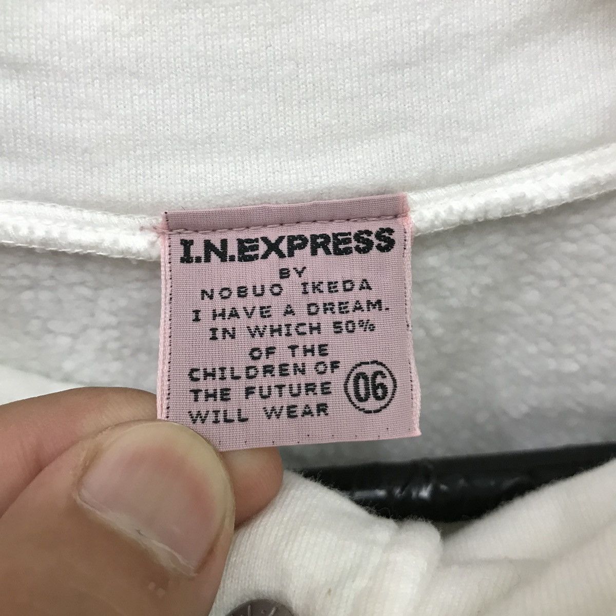 Japanese Brand × Vintage Vintage I.N.EXPRESS Sweatshirt Crewneck Nobuo Ikeda Inex Size US M / EU 48-50 / 2 - 9 Thumbnail