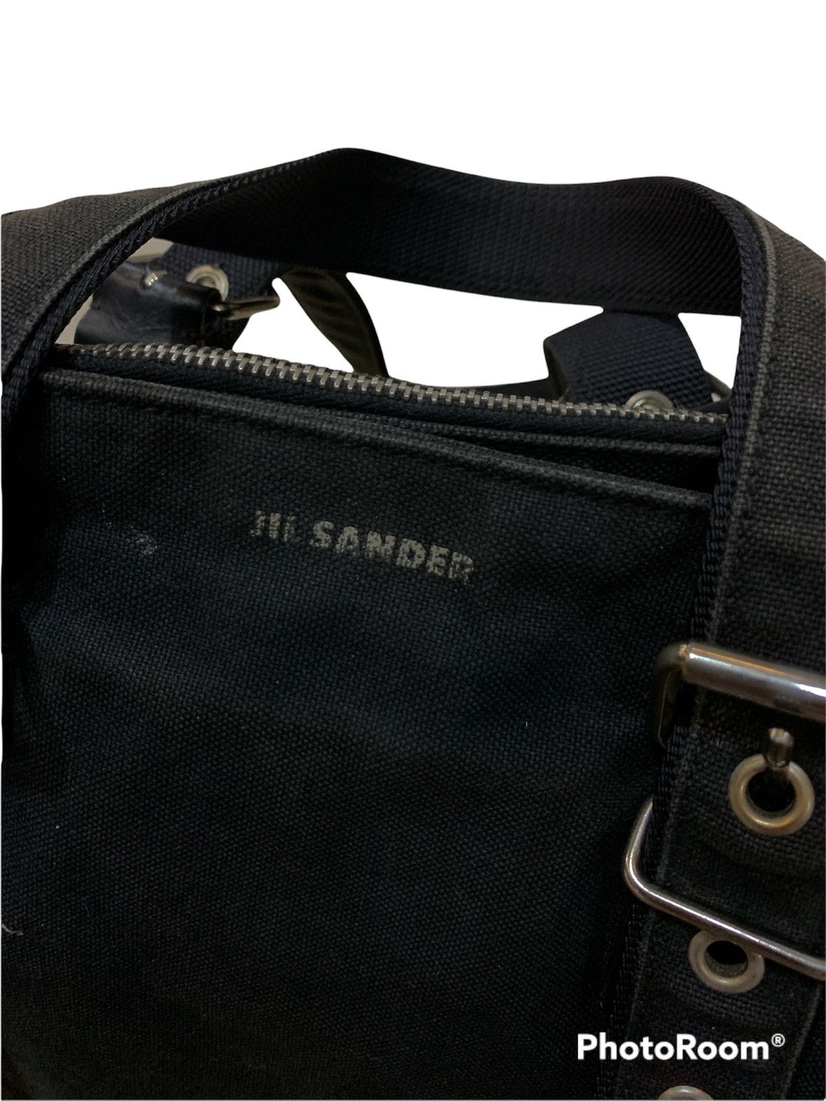 Jil Sander × Vintage SUN FADED JIL SANDER FABRIC TOTE BAG Size ONE SIZE - 8 Thumbnail