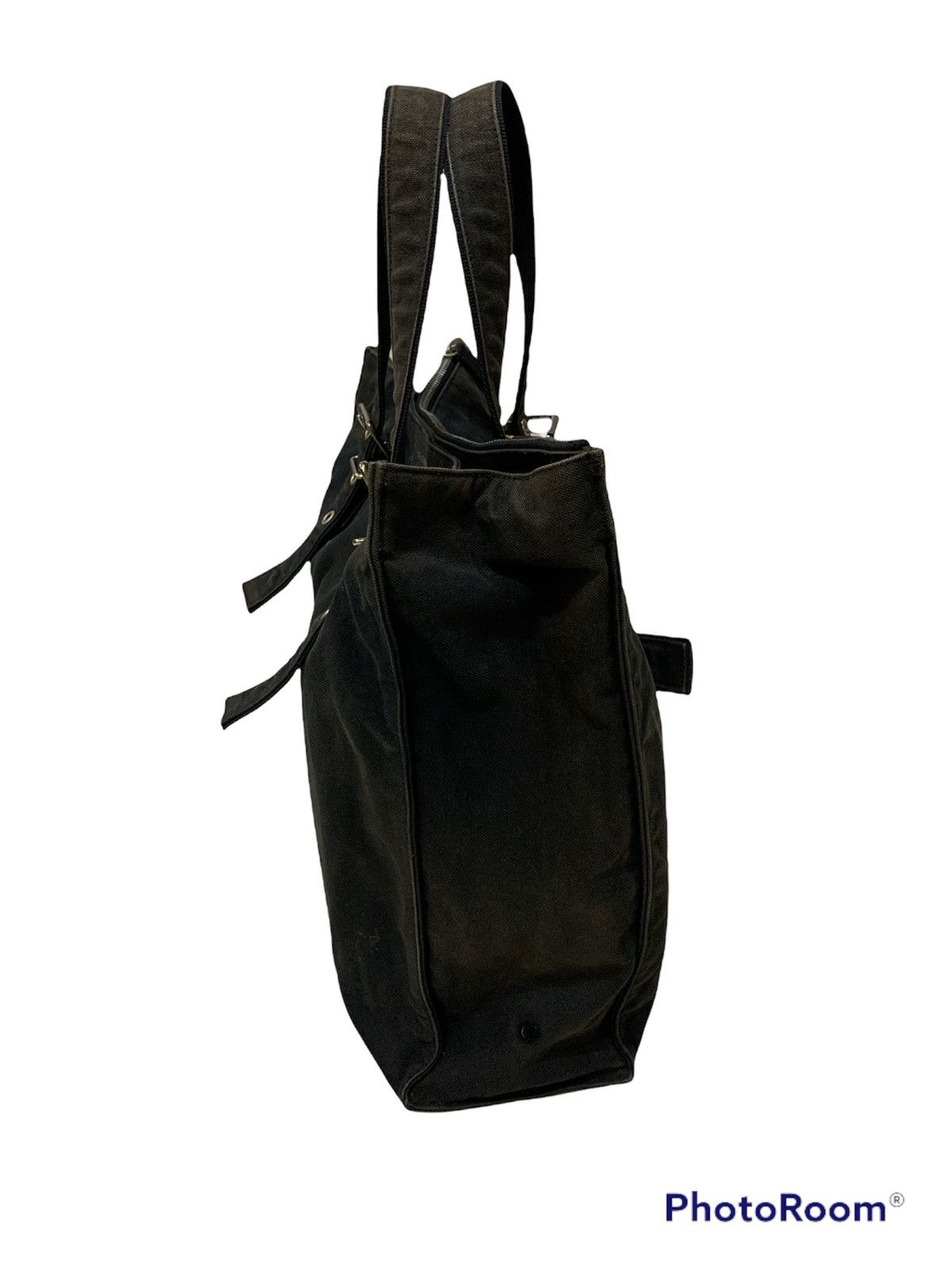 Jil Sander × Vintage SUN FADED JIL SANDER FABRIC TOTE BAG Size ONE SIZE - 2 Thumbnail