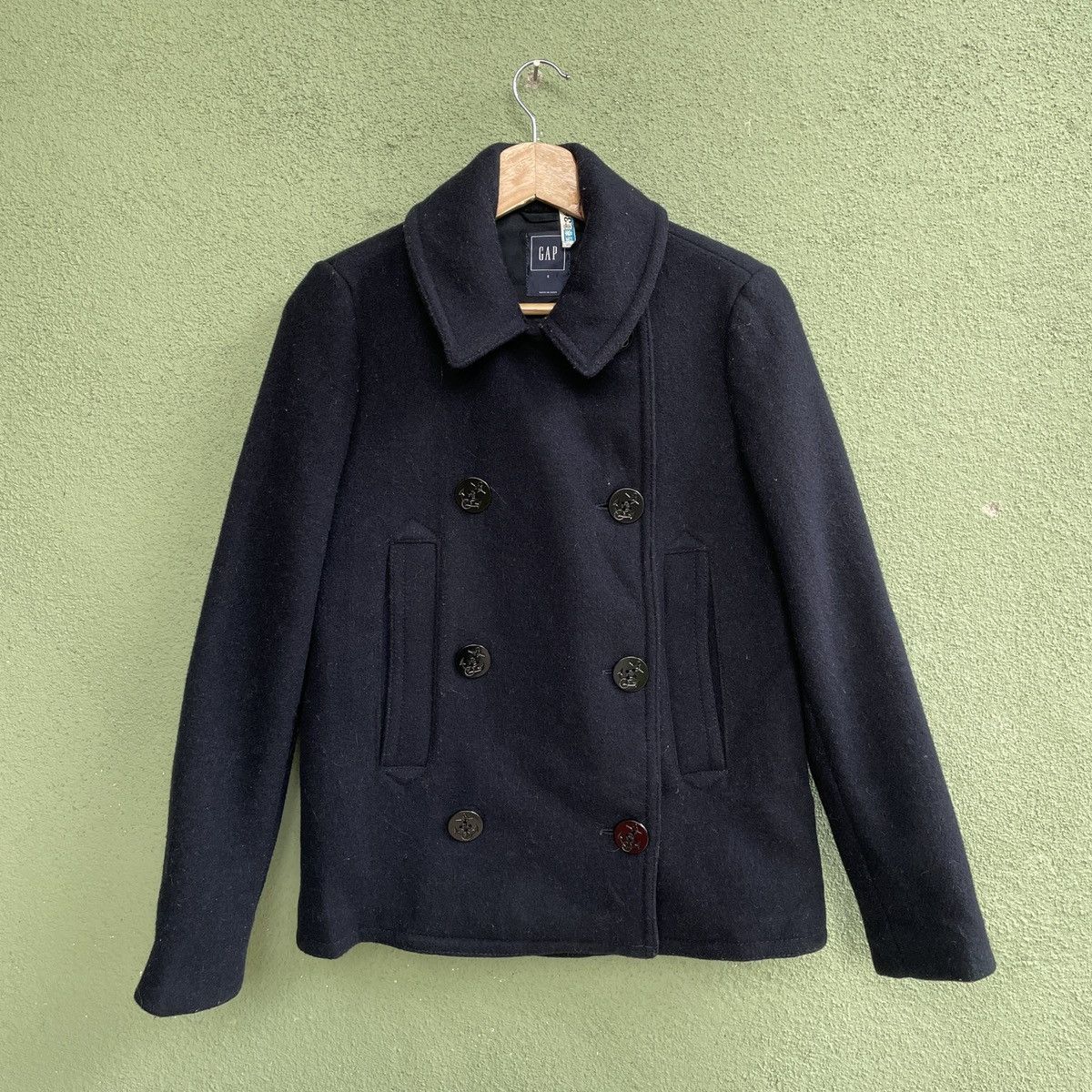 Gap Vintage Gap Button Ups Wool Jacket Size US S / EU 44-46 / 1 - 1 Thumbnail