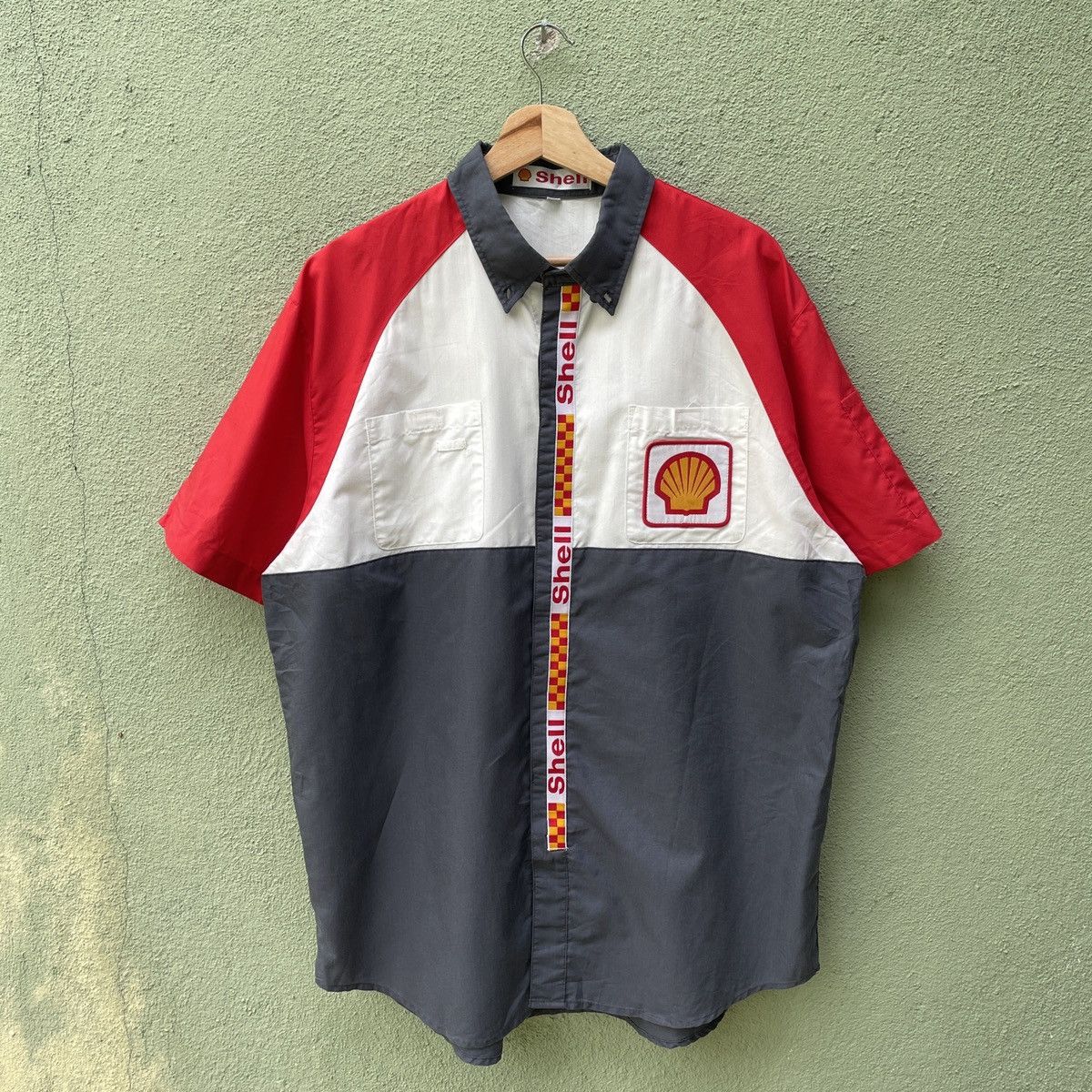 Ferrari Bundle🔥 Vintage Shell Ferrari Button Ups Shirt Size US XL / EU 56 / 4 - 2 Thumbnail