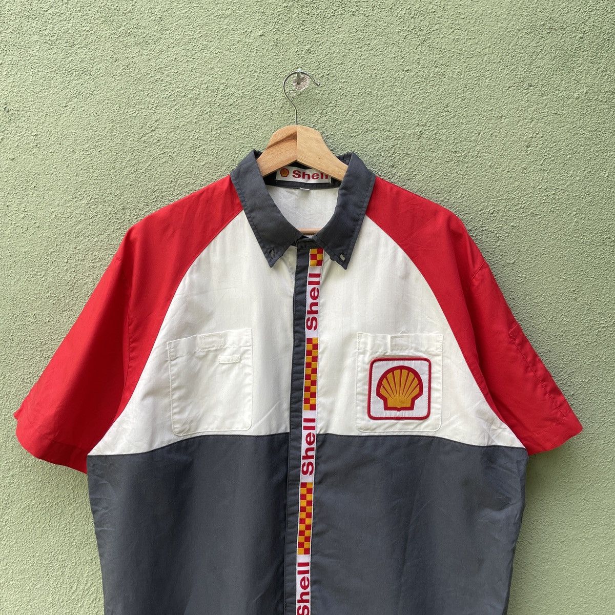 Ferrari Bundle🔥 Vintage Shell Ferrari Button Ups Shirt Size US XL / EU 56 / 4 - 3 Thumbnail