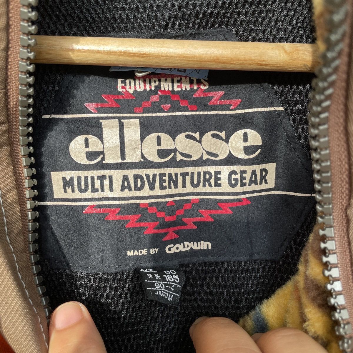 Ellesse × Goldwin Vintage Ellesse Multi Adventure Gear Hooded Jacket Size US XXL / EU 58 / 5 - 6 Thumbnail