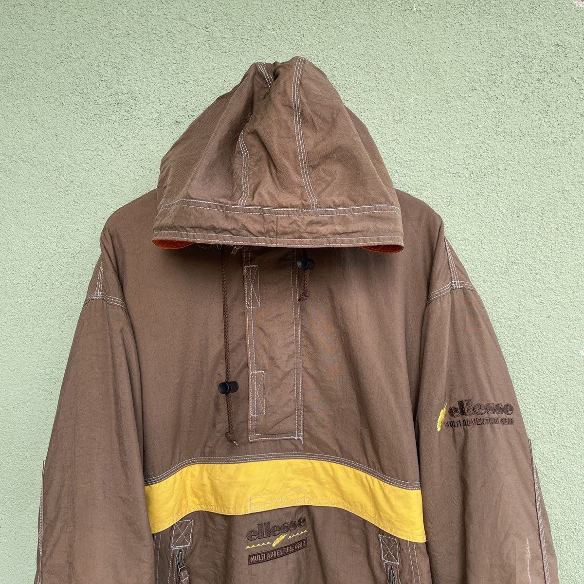Ellesse × Goldwin Vintage Ellesse Multi Adventure Gear Hooded Jacket Size US XXL / EU 58 / 5 - 3 Thumbnail