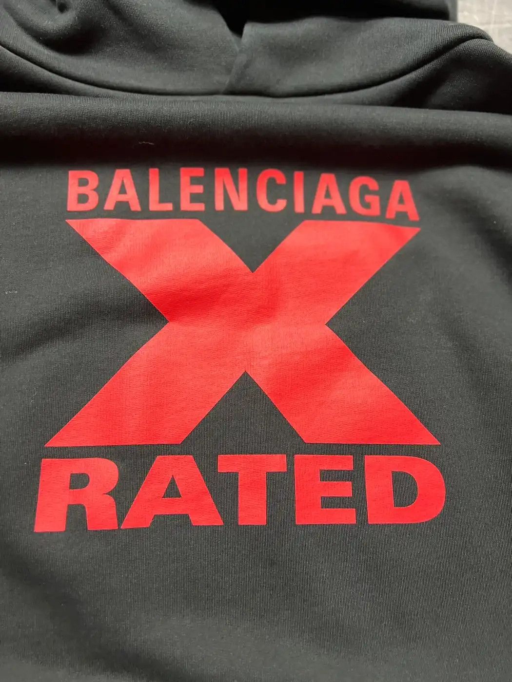 Balenciaga Balenciaga X-Rated Hoodie Size US L / EU 52-54 / 3 - 3 Thumbnail