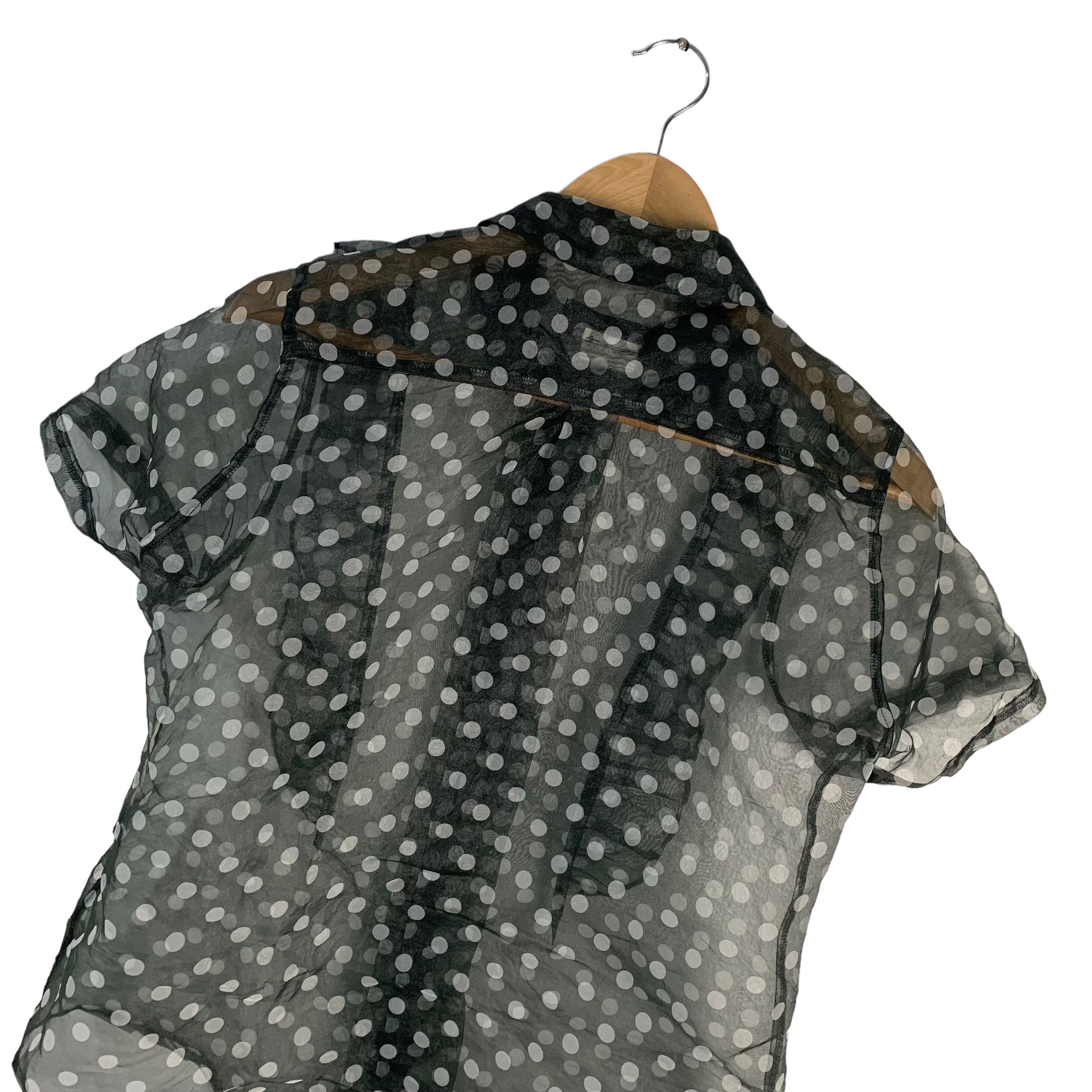 Comme des Garcons Black Comme Des Garcons Transparent See Through Blouse Size S / US 4 / IT 40 - 9 Thumbnail