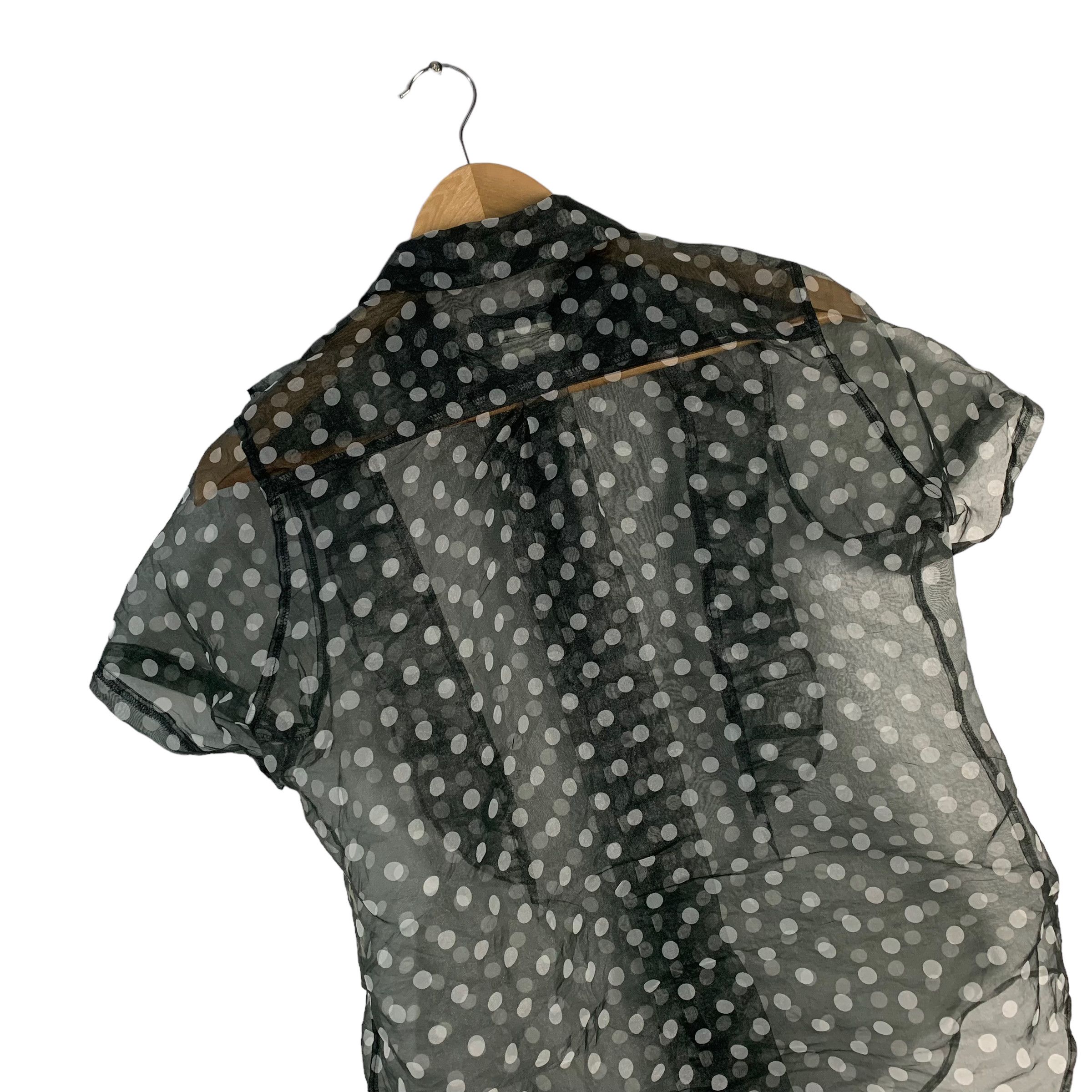 Comme des Garcons Black Comme Des Garcons Transparent See Through Blouse Size S / US 4 / IT 40 - 10 Thumbnail