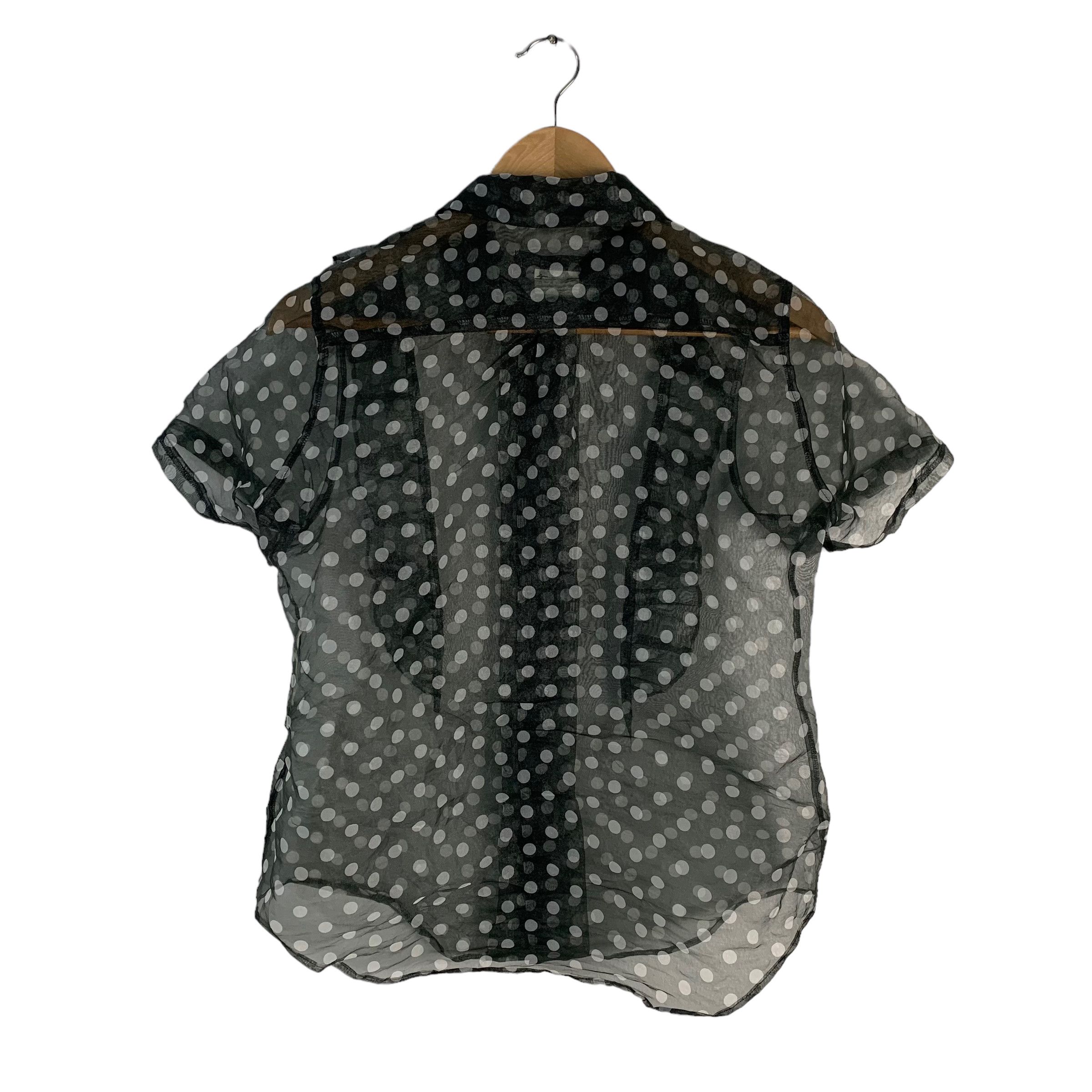 Comme des Garcons Black Comme Des Garcons Transparent See Through Blouse Size S / US 4 / IT 40 - 8 Thumbnail