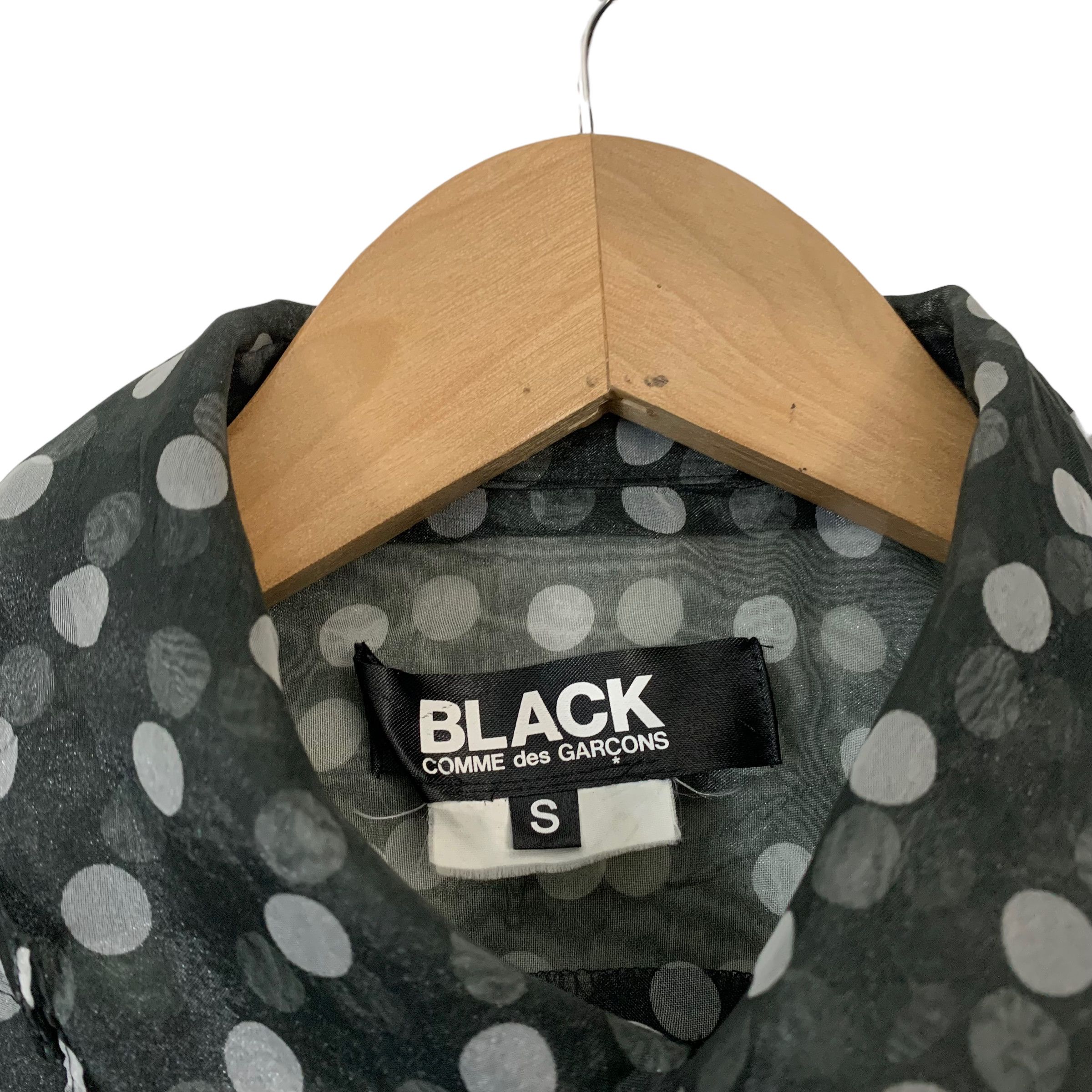 Comme des Garcons Black Comme Des Garcons Transparent See Through Blouse Size S / US 4 / IT 40 - 6 Thumbnail