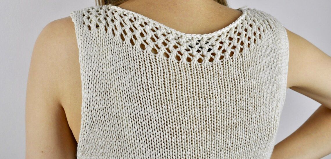 Vintage Via Appia Knitted S boho tassels shirt blouse top Knit vest Size S / US 4 / IT 40 - 5 Thumbnail