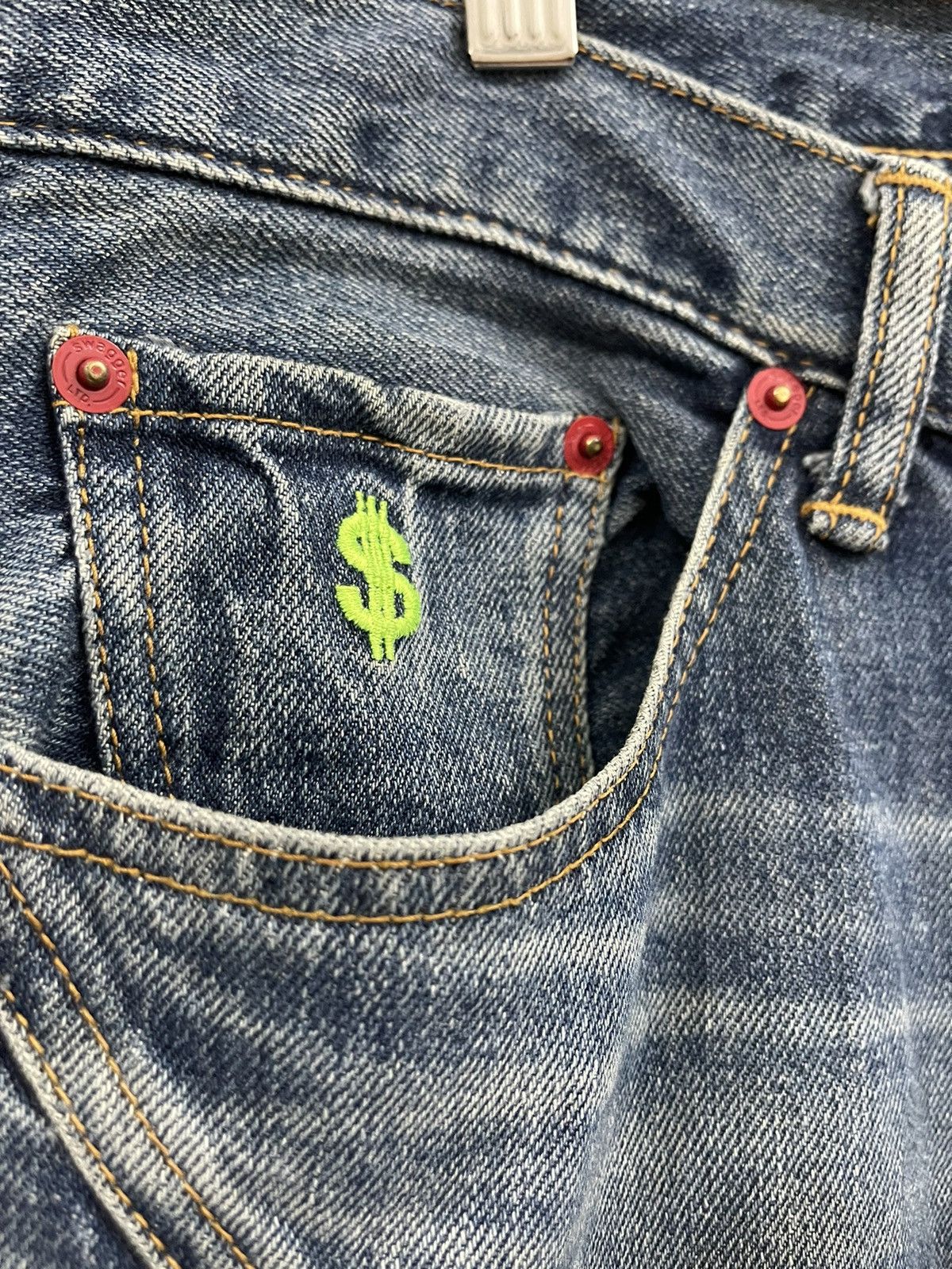 PHENOMENON × Swagger SWAGGER Distressed Denim Jeans Size W35 Size US 35 - 5 Thumbnail