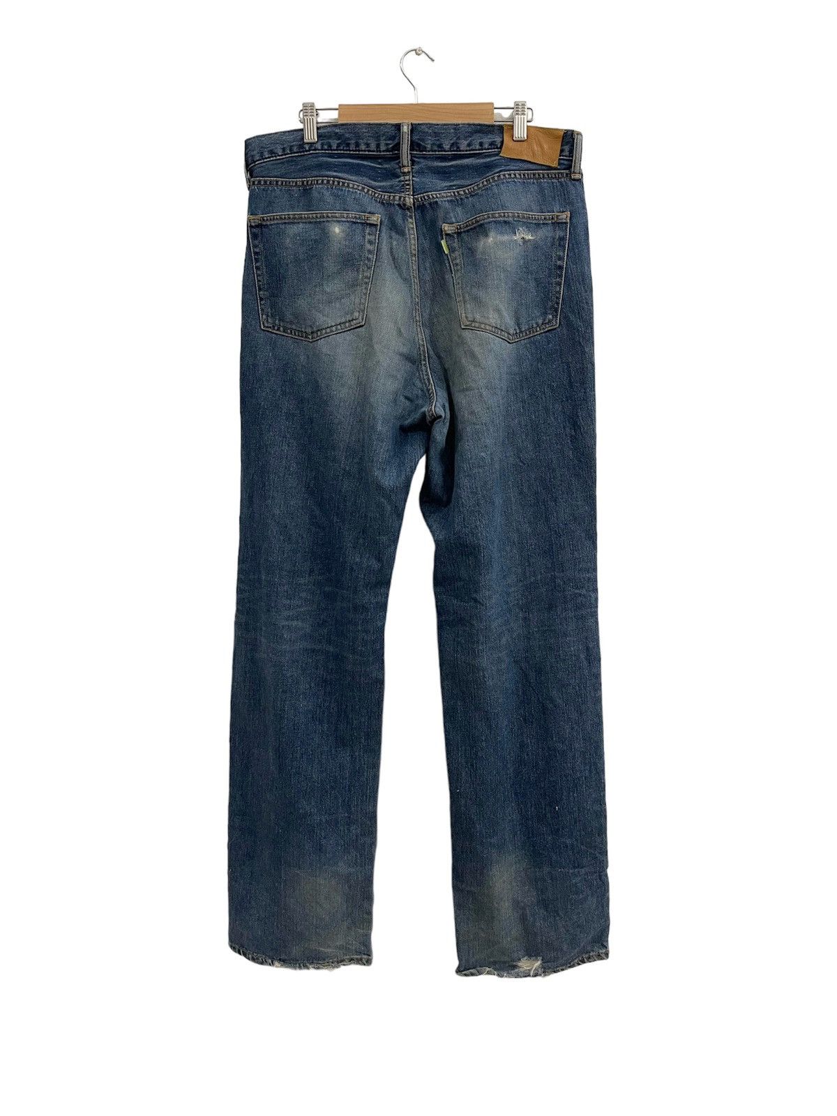 PHENOMENON × Swagger SWAGGER Distressed Denim Jeans Size W35 Size US 35 - 2 Thumbnail