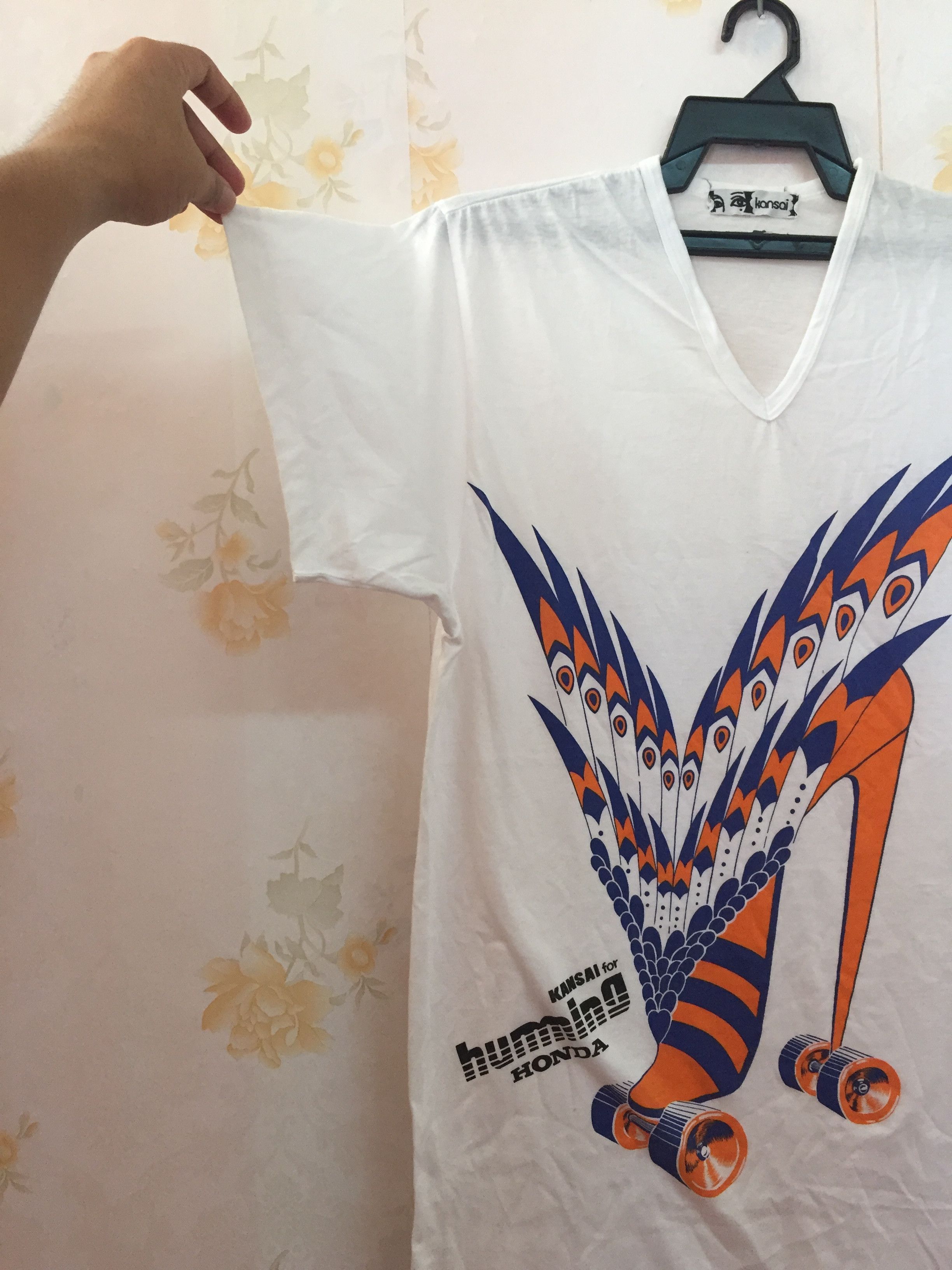 Kansai Yamamoto VTG KANSAI YAMAMOTO X HUMMING HONDA DESIGN ART SUKAJAN Size US M / EU 48-50 / 2 - 4 Thumbnail