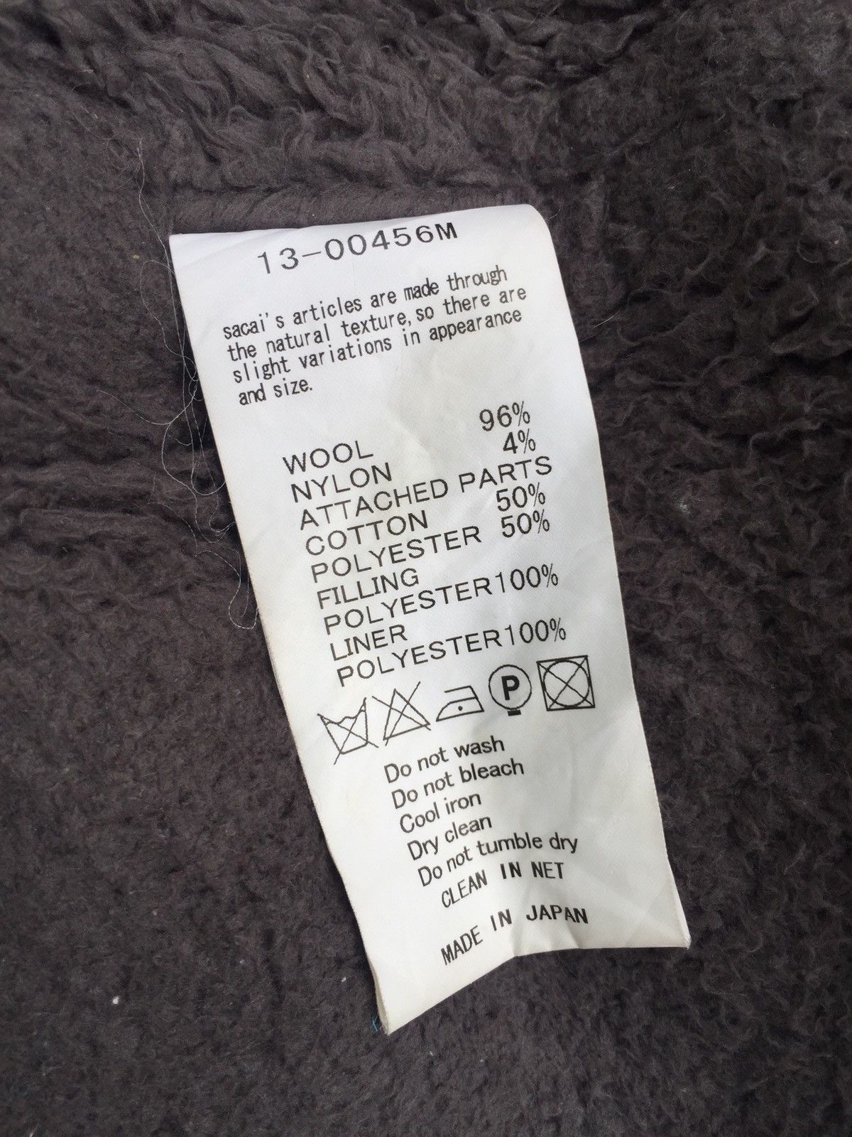 Sacai FW09 Sacai Indigo Denim Wool Fur Lining Patchwork Bomber Size US M / EU 48-50 / 2 - 11 Thumbnail