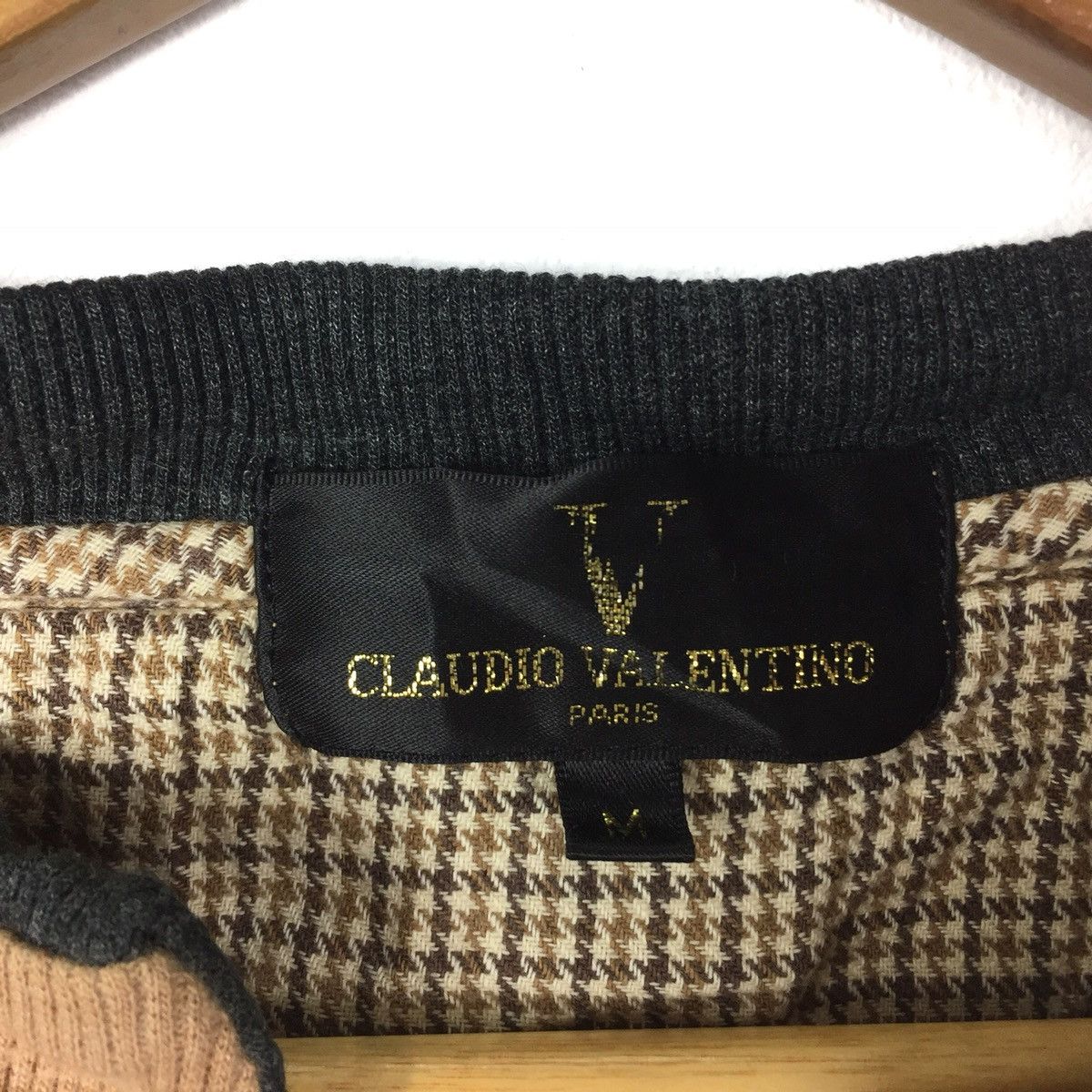 Vintage CLAUDIO VALENTINO PARIS SWEATSHIRT Size US M / EU 48-50 / 2 - 3 Thumbnail