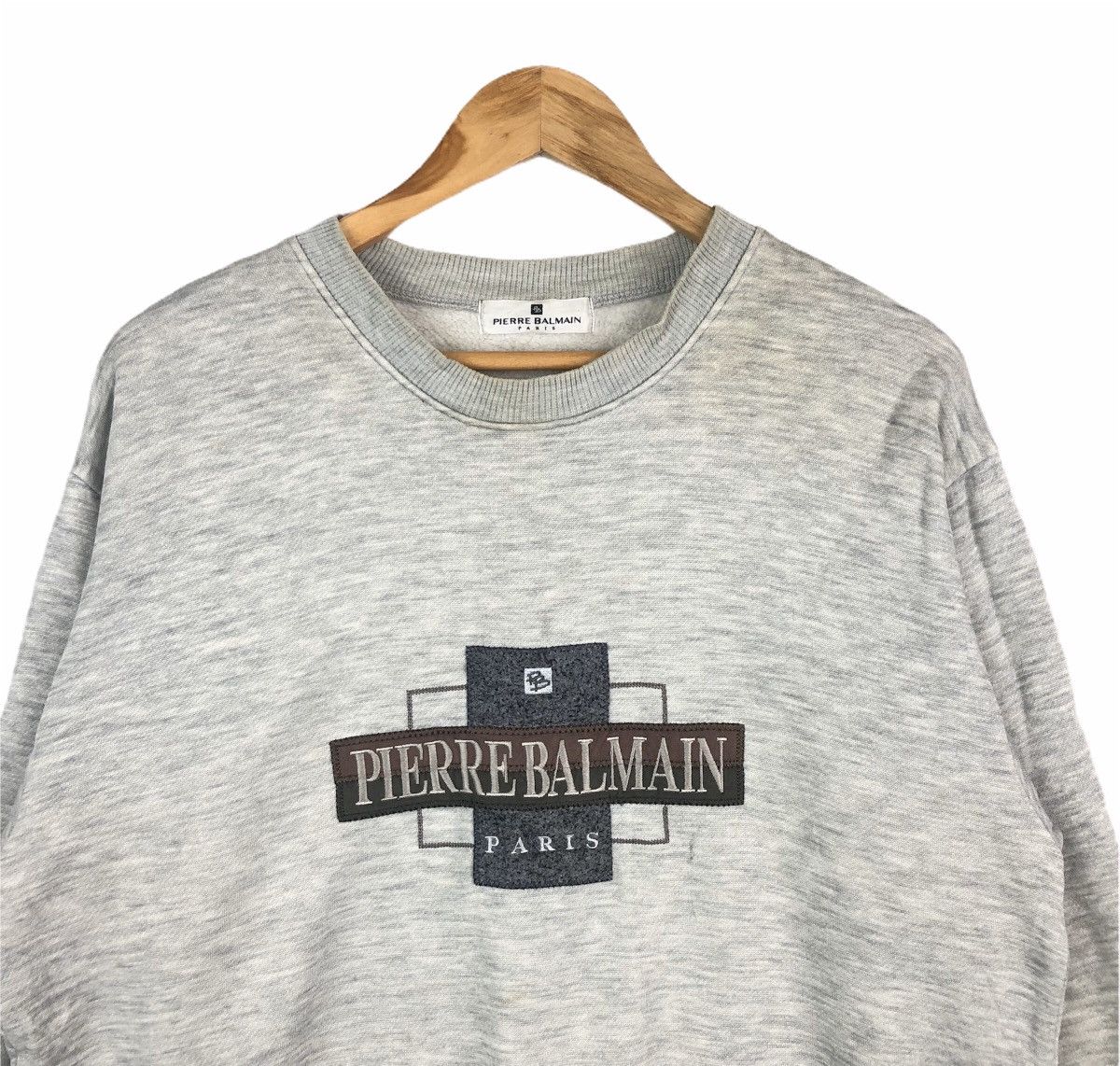 Pierre Balmain Pierre balmain Paris sweatshirt casual jumper pullover Size US L / EU 52-54 / 3 - 2 Thumbnail