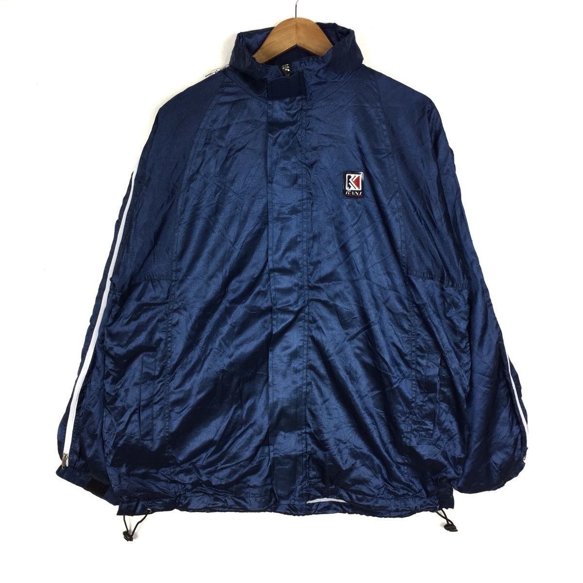 Karl Kani Karl kani sweater Big Logo Windbreaker Casual Pullove Size US XL / EU 56 / 4 - 4 Thumbnail