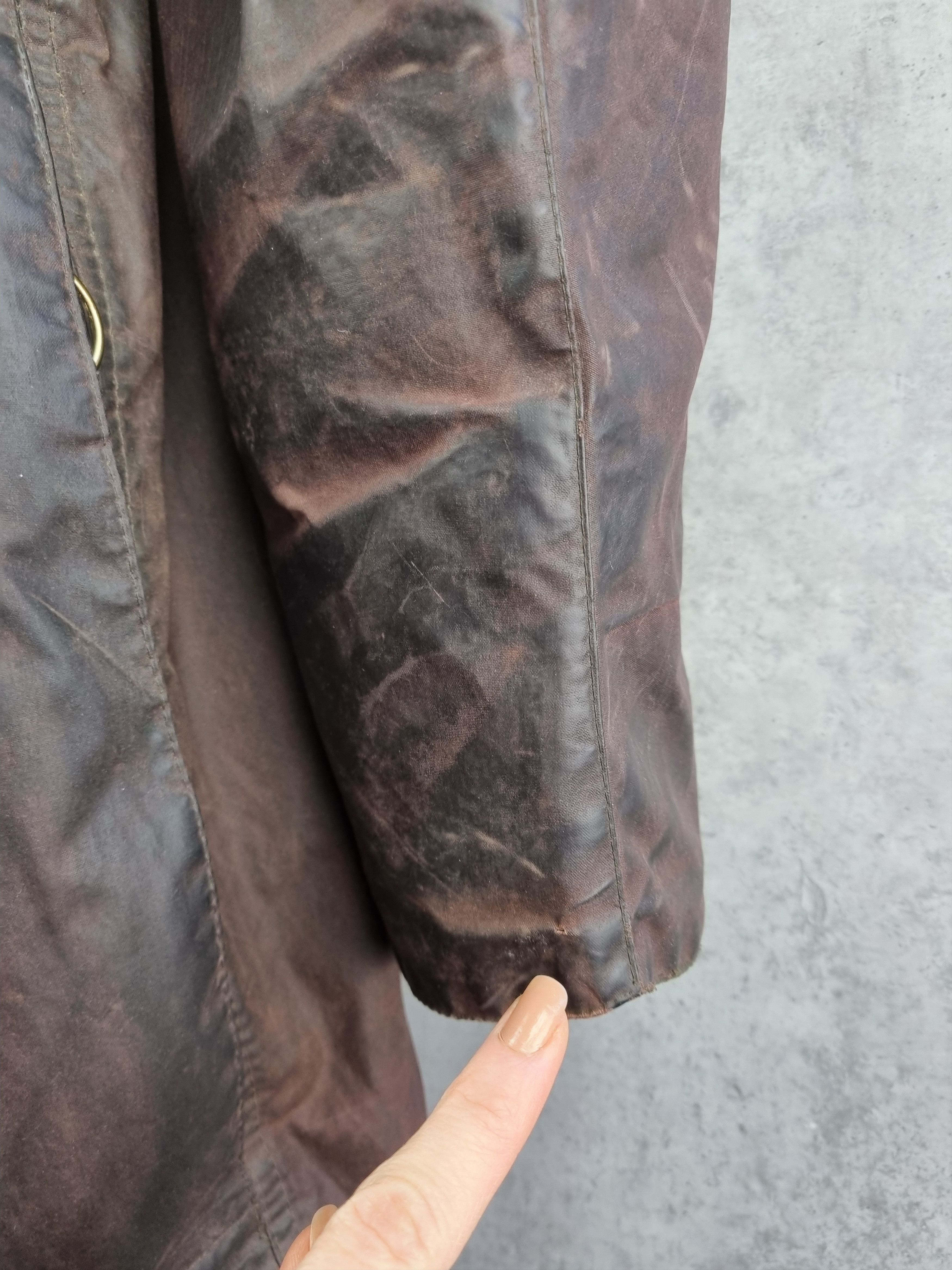 Barbour × Vintage 90s Waxed Purple Haze Barbour Beaufort Parka England Jacket Size US L / EU 52-54 / 3 - 14 Thumbnail