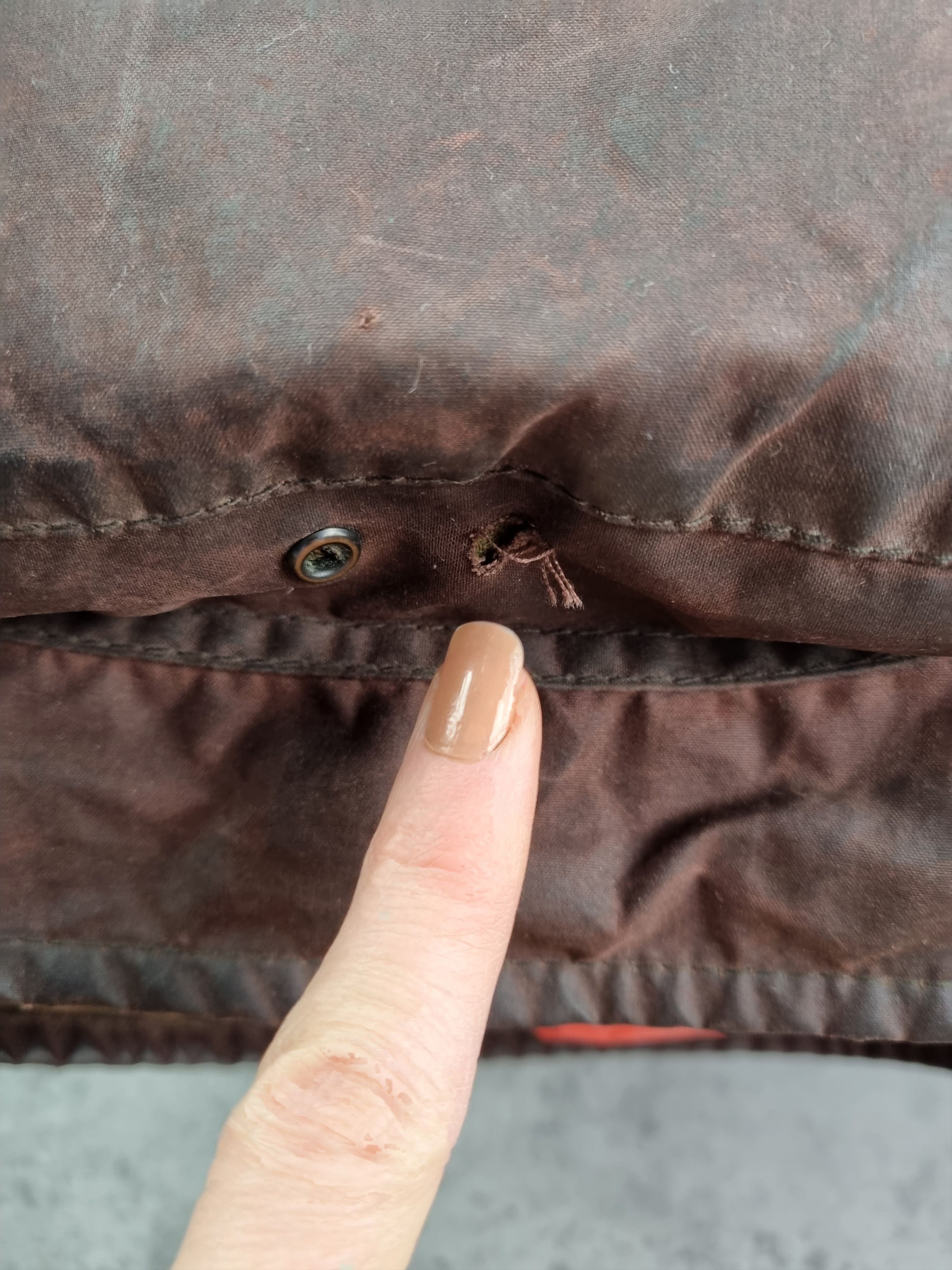 Barbour × Vintage 90s Waxed Purple Haze Barbour Beaufort Parka England Jacket Size US L / EU 52-54 / 3 - 21 Thumbnail