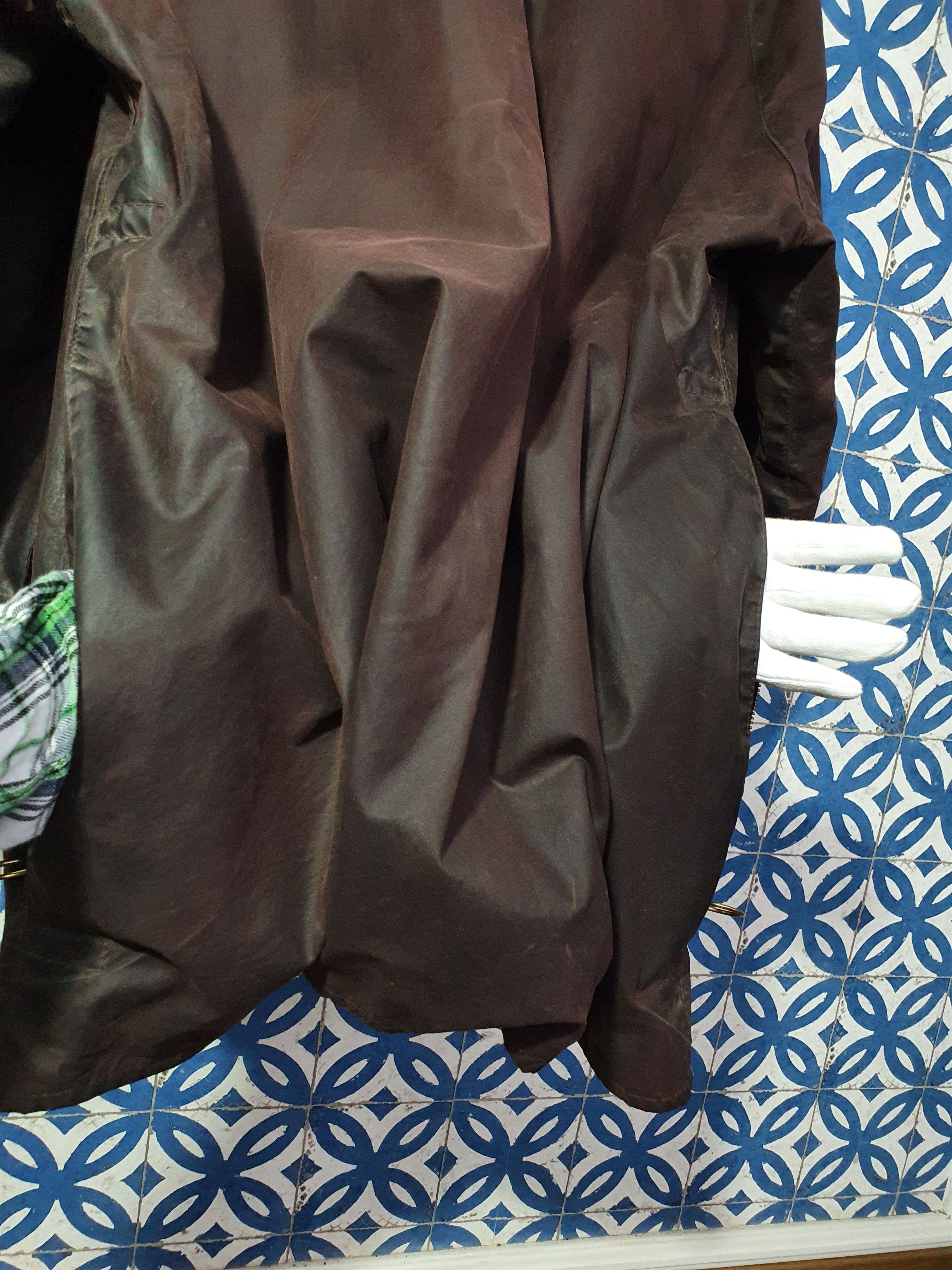 Barbour × Vintage 90s Waxed Purple Haze Barbour Beaufort Parka England Jacket Size US L / EU 52-54 / 3 - 11 Thumbnail