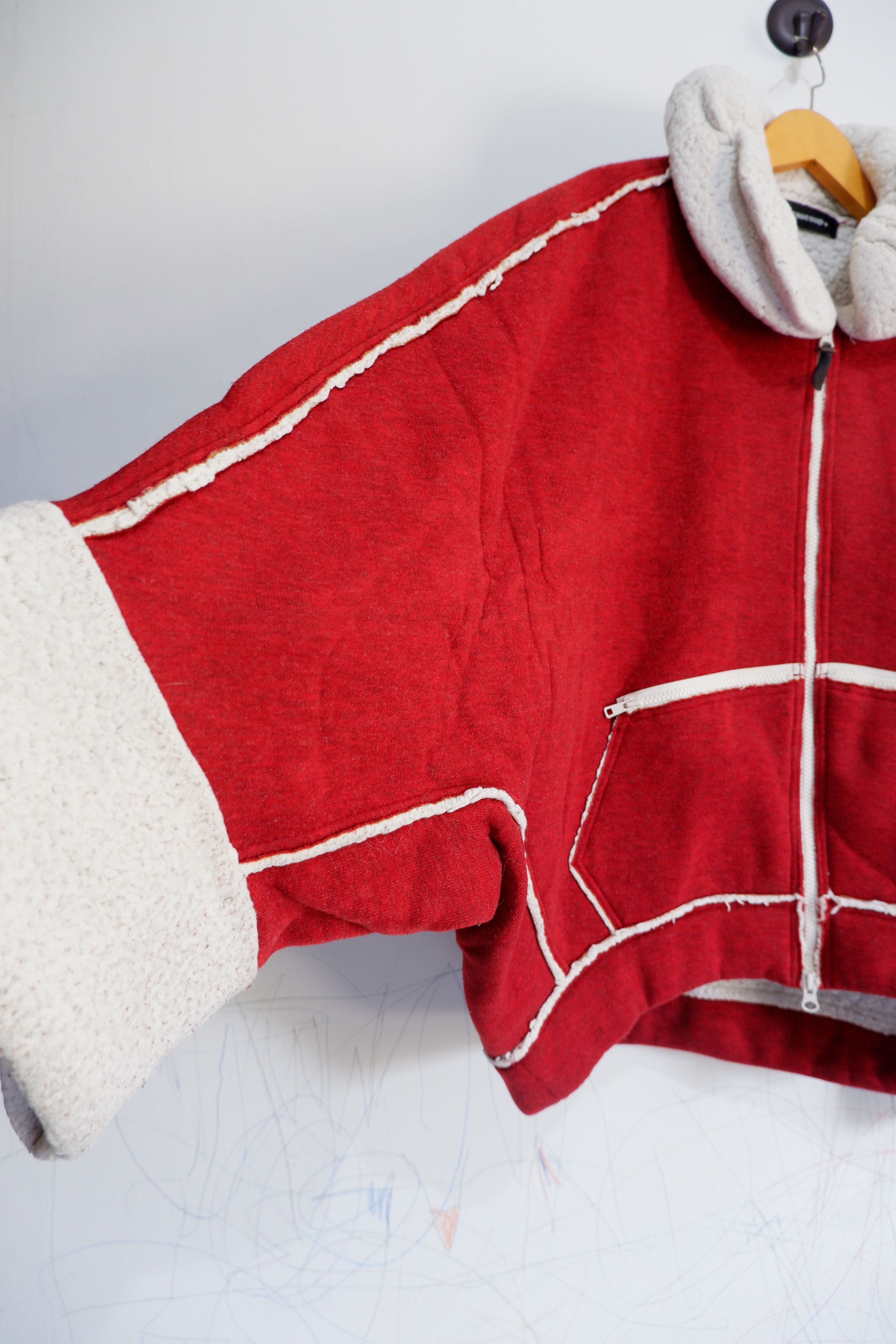 mercibeaucoup Vintage 2000s Mercibeaucoup Fleece Pillow Neck Sweater Size US L / EU 52-54 / 3 - 6 Thumbnail