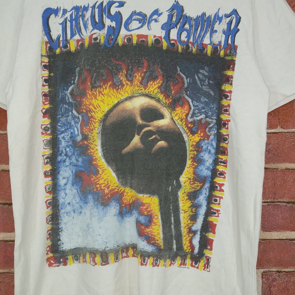 Band Tees Vintage 90s Circus Of Power American Band Metal Promo Music Size US L / EU 52-54 / 3 - 3 Thumbnail