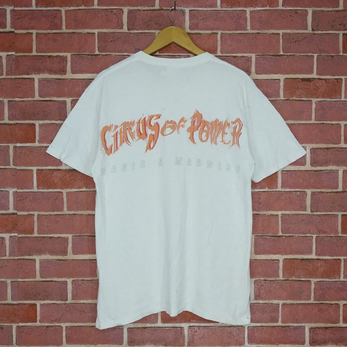 Band Tees Vintage 90s Circus Of Power American Band Metal Promo Music Size US L / EU 52-54 / 3 - 2 Thumbnail