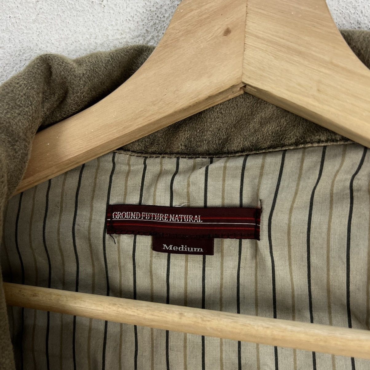 Japanese Brand VINTAGE GROUND FUTURE NATURAL JAPAN PARACHUTE BIKER VEST Size US M / EU 48-50 / 2 - 10 Thumbnail