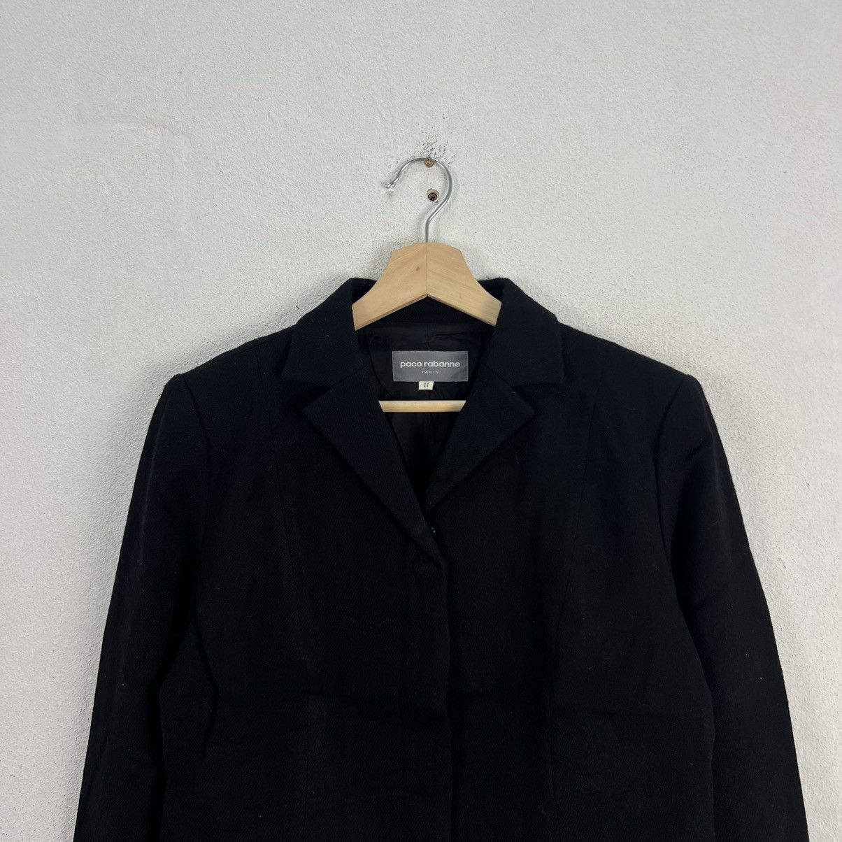 Paco Rabanne CROPPED CASUAL COAT JACKET PACO RABANNE PARIS Size S / US 4 / IT 40 - 3 Thumbnail