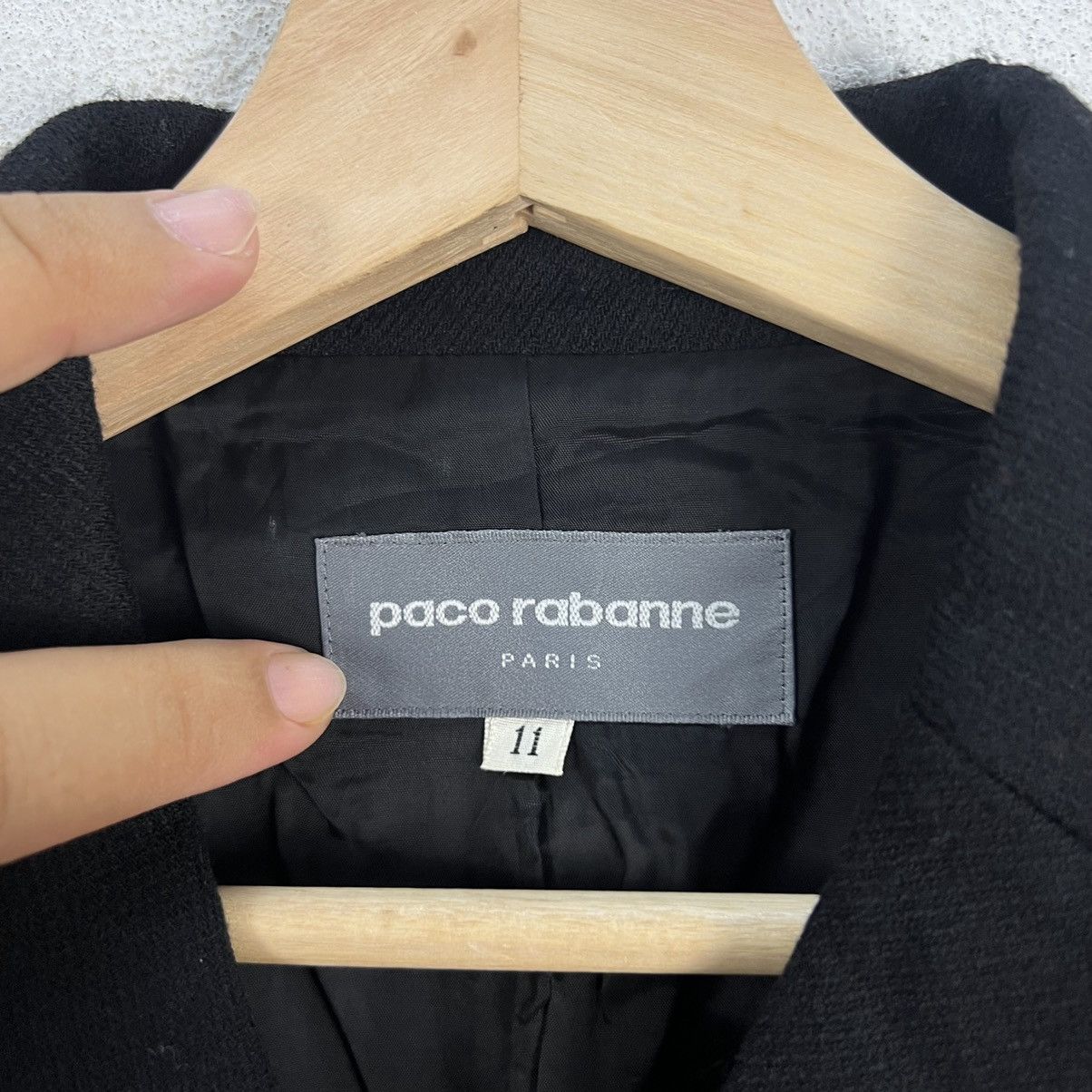 Paco Rabanne CROPPED CASUAL COAT JACKET PACO RABANNE PARIS Size S / US 4 / IT 40 - 9 Thumbnail