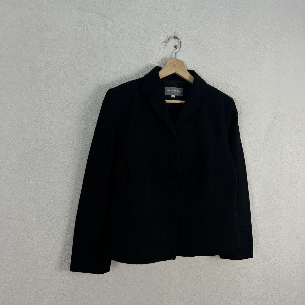 Paco Rabanne CROPPED CASUAL COAT JACKET PACO RABANNE PARIS Size S / US 4 / IT 40 - 2 Thumbnail