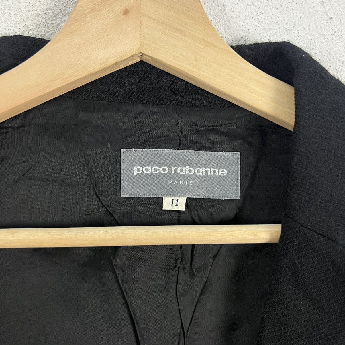 Paco Rabanne CROPPED CASUAL COAT JACKET PACO RABANNE PARIS Size S / US 4 / IT 40 - 11 Thumbnail