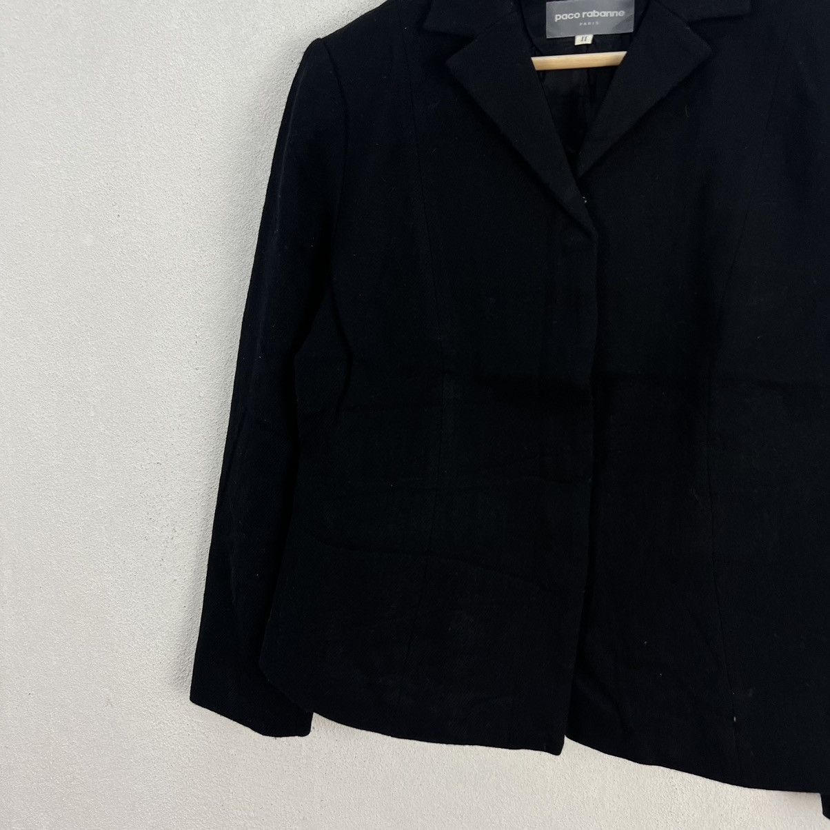 Paco Rabanne CROPPED CASUAL COAT JACKET PACO RABANNE PARIS Size S / US 4 / IT 40 - 4 Thumbnail