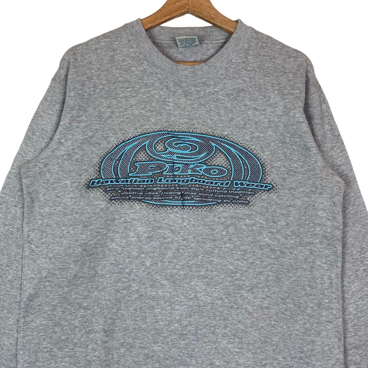 Vintage Vintage Piko Surfing Spell Out Pullover Jumper Sweatshirt Size US L / EU 52-54 / 3 - 2 Thumbnail