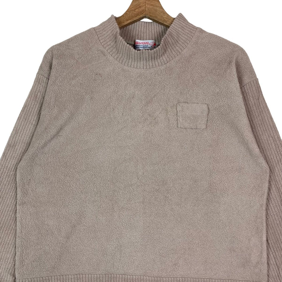 Peanuts Vintage Peanuts Plain Pullover Jumper Sweatshirt Size US L / EU 52-54 / 3 - 2 Thumbnail