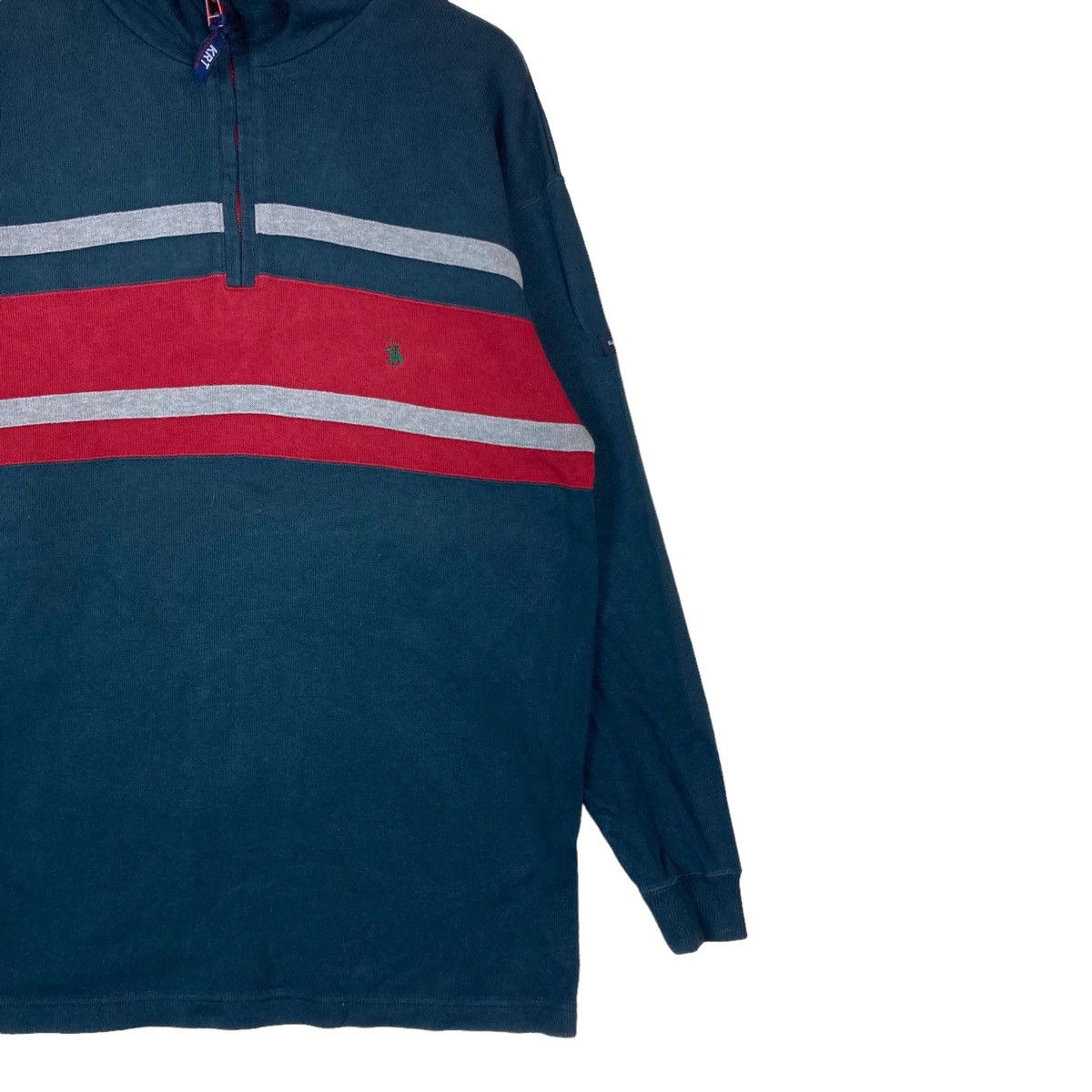 Vintage Vintage Knights of Round Table Quarter Zip Pullover Jumper Size US XL / EU 56 / 4 - 5 Thumbnail