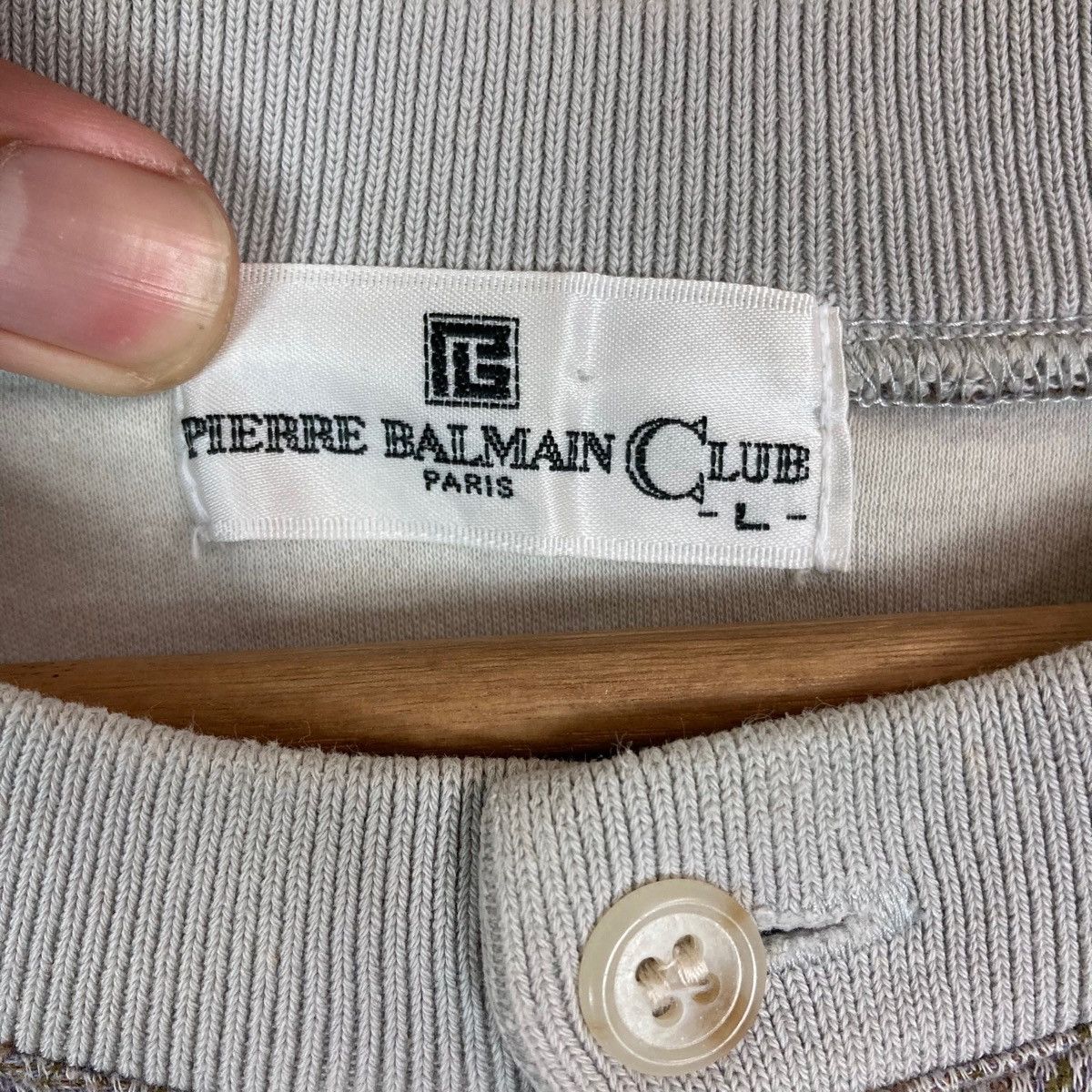 Pierre Balmain Vintage Pierre Balmain Club Pullover Jumper Sweatshirt Size US L / EU 52-54 / 3 - 5 Thumbnail