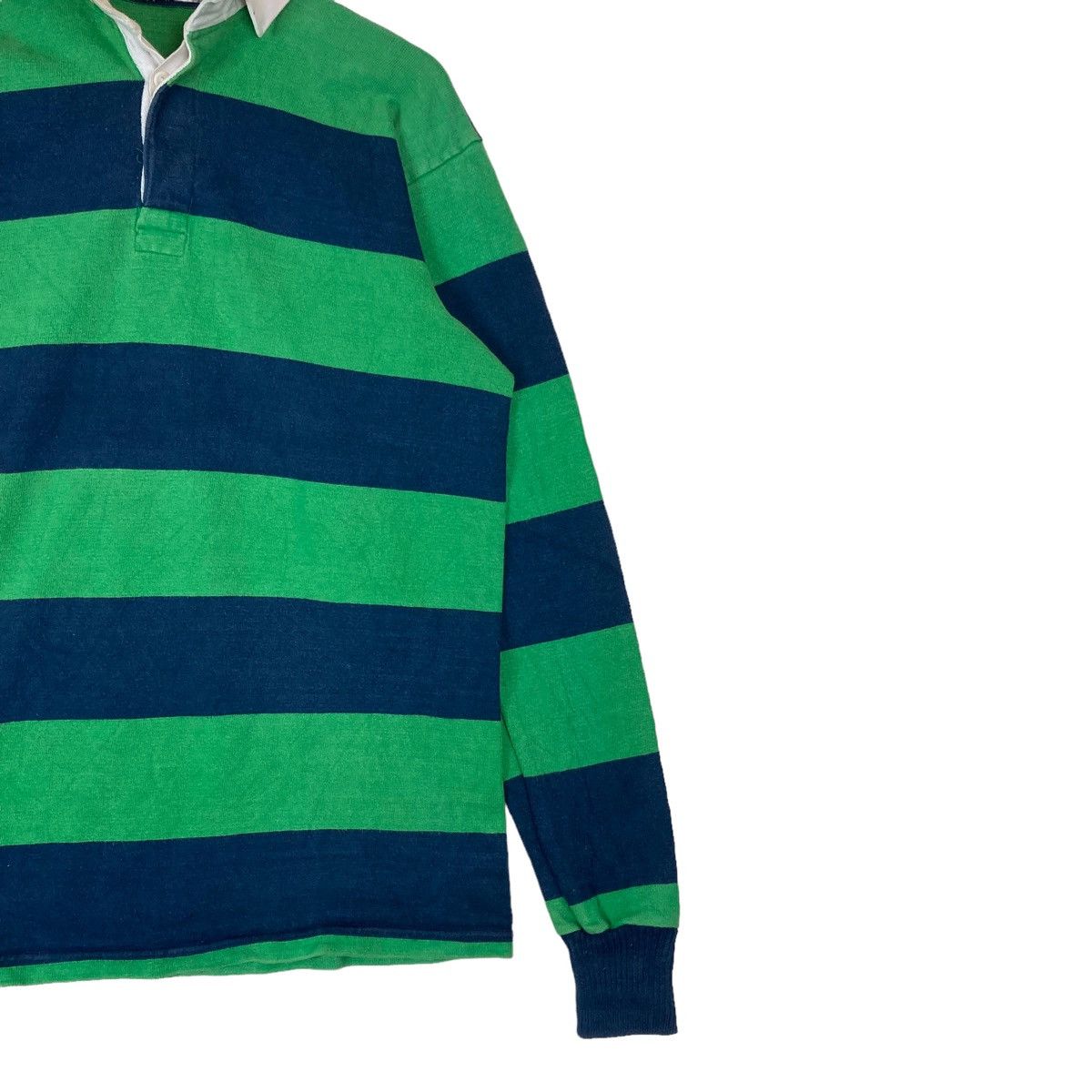 Vintage Vintage Hardin Knitwear New York Two Tone Stripe Collar Size US XL / EU 56 / 4 - 3 Thumbnail