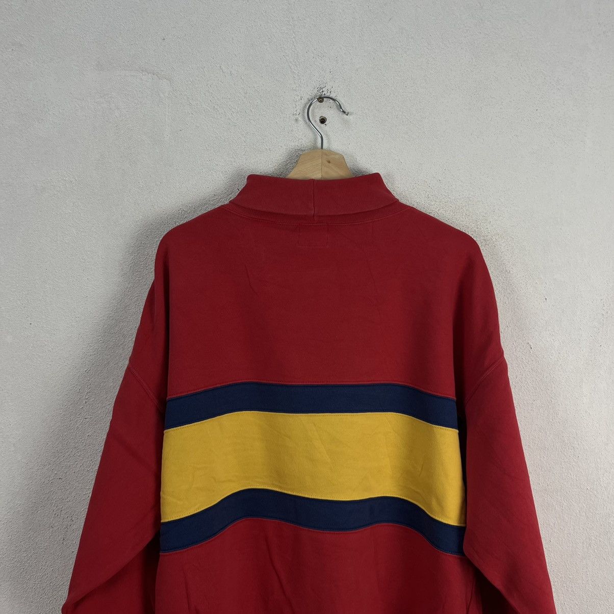 Japanese Brand VINTAGE GAP STRIPED SWEATSHIRT RARE DESIGN WEAR COLOUR Size US L / EU 52-54 / 3 - 9 Thumbnail