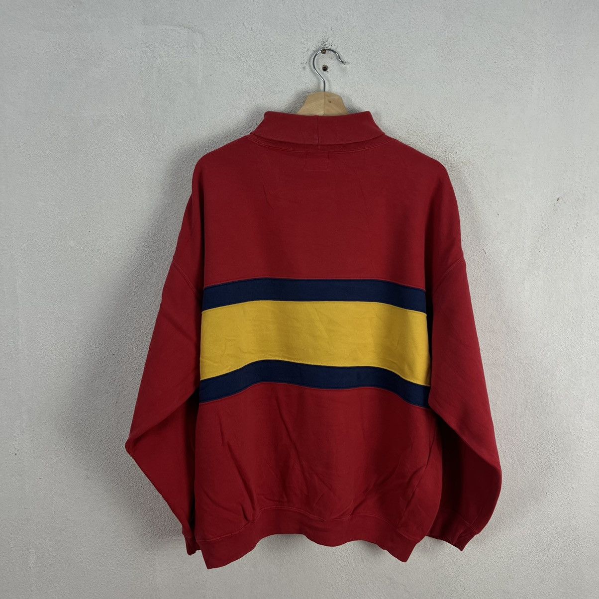 Japanese Brand VINTAGE GAP STRIPED SWEATSHIRT RARE DESIGN WEAR COLOUR Size US L / EU 52-54 / 3 - 7 Thumbnail